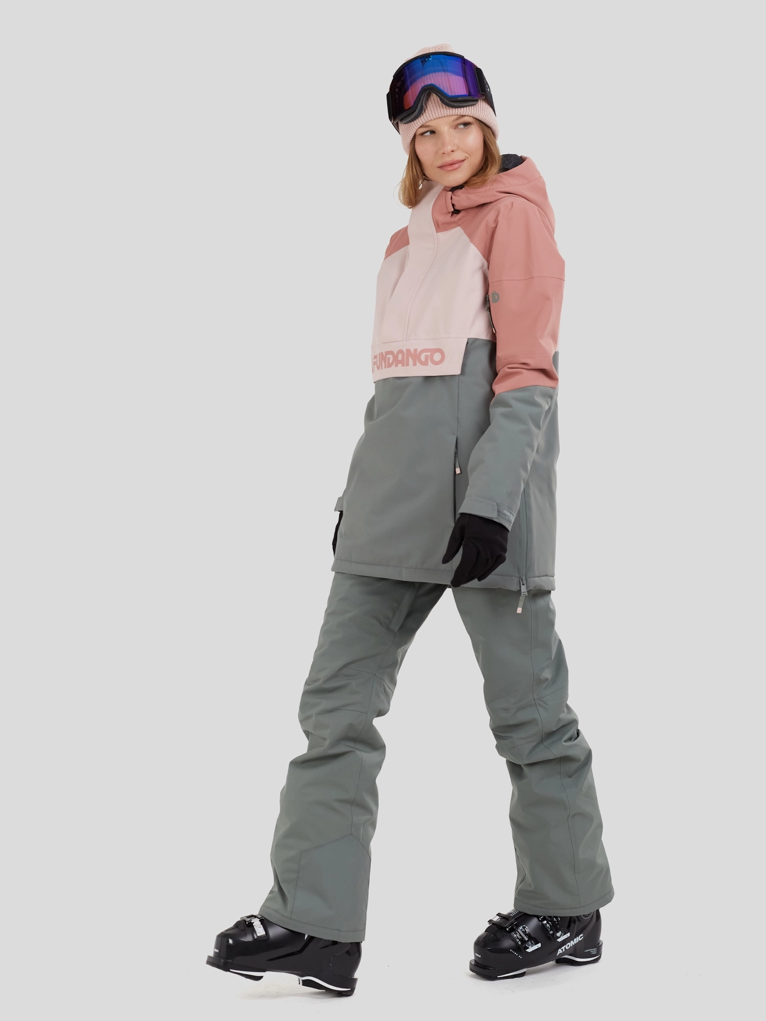 Fundango - Birch ECO Logo Anorak - Női síkabát