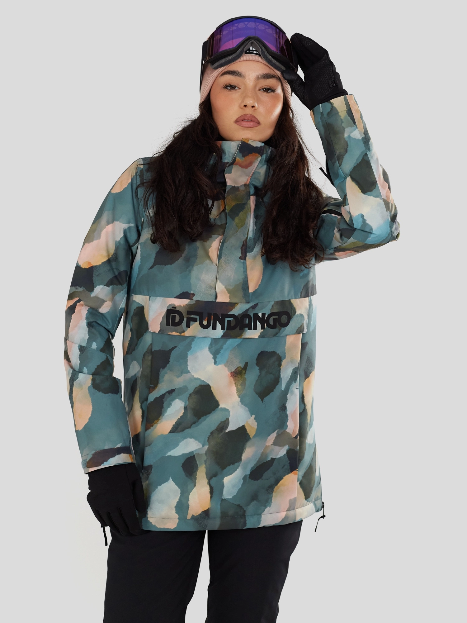 Fundango - Birch ECO Logo Anorak - Női síkabát