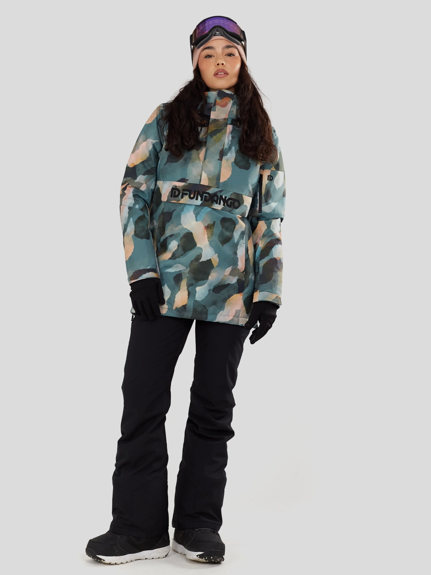 Fundango - Birch ECO Logo Anorak - Női síkabát