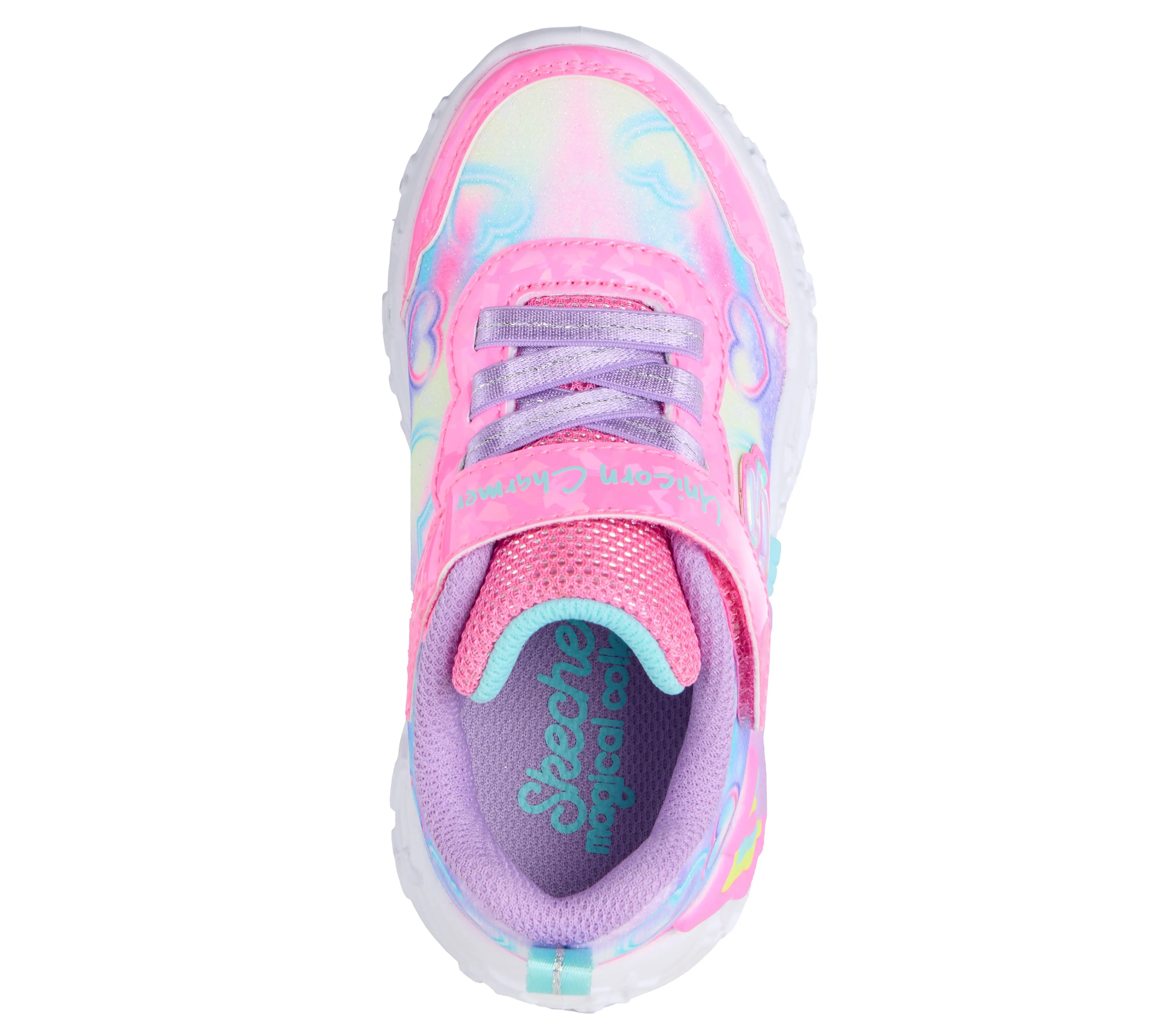 Skechers - UNICORN CHARMER / LIL HEART S - Sneaker Babacipő