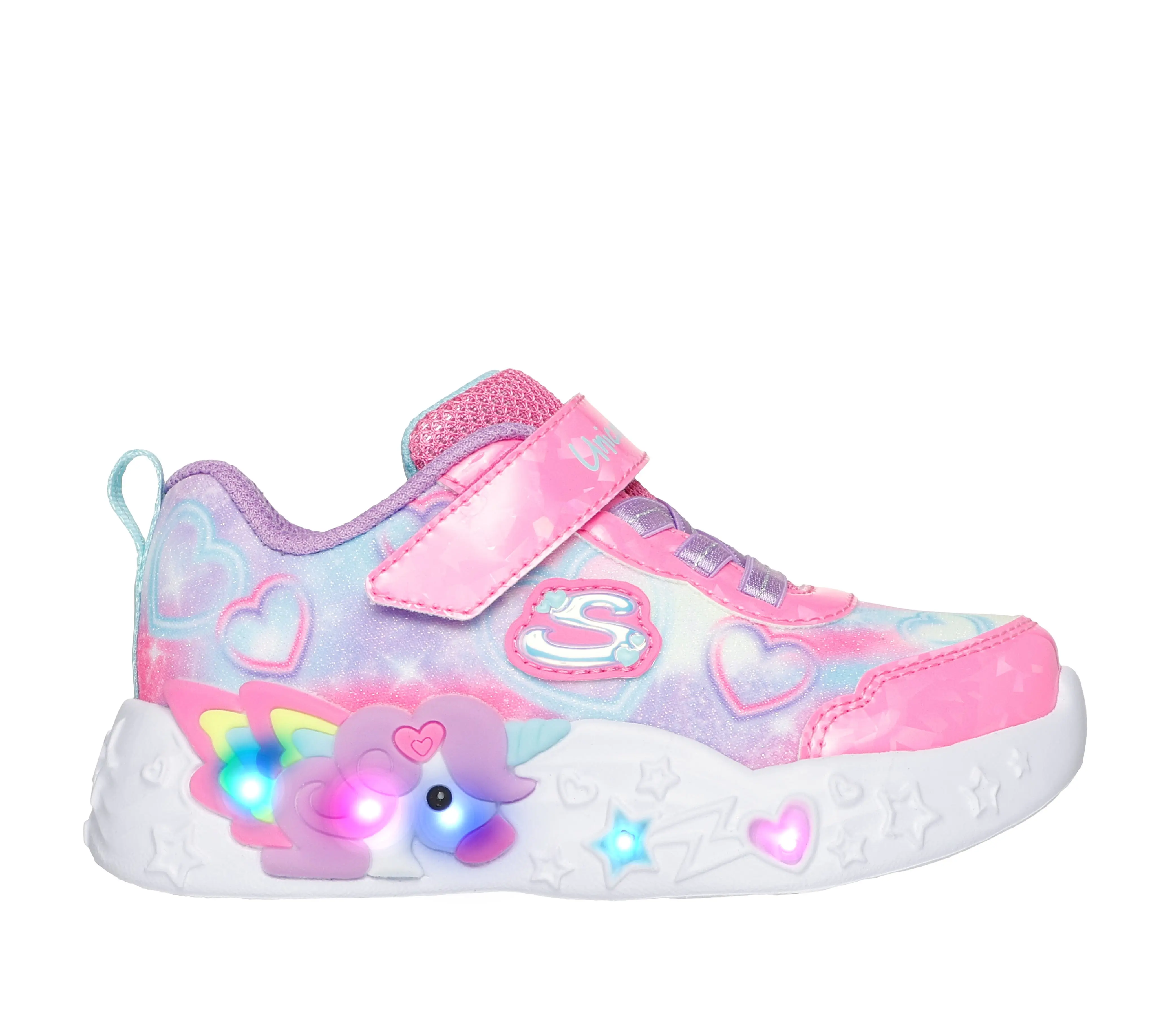 Skechers - UNICORN CHARMER / LIL HEART S - Sneaker Babacipő