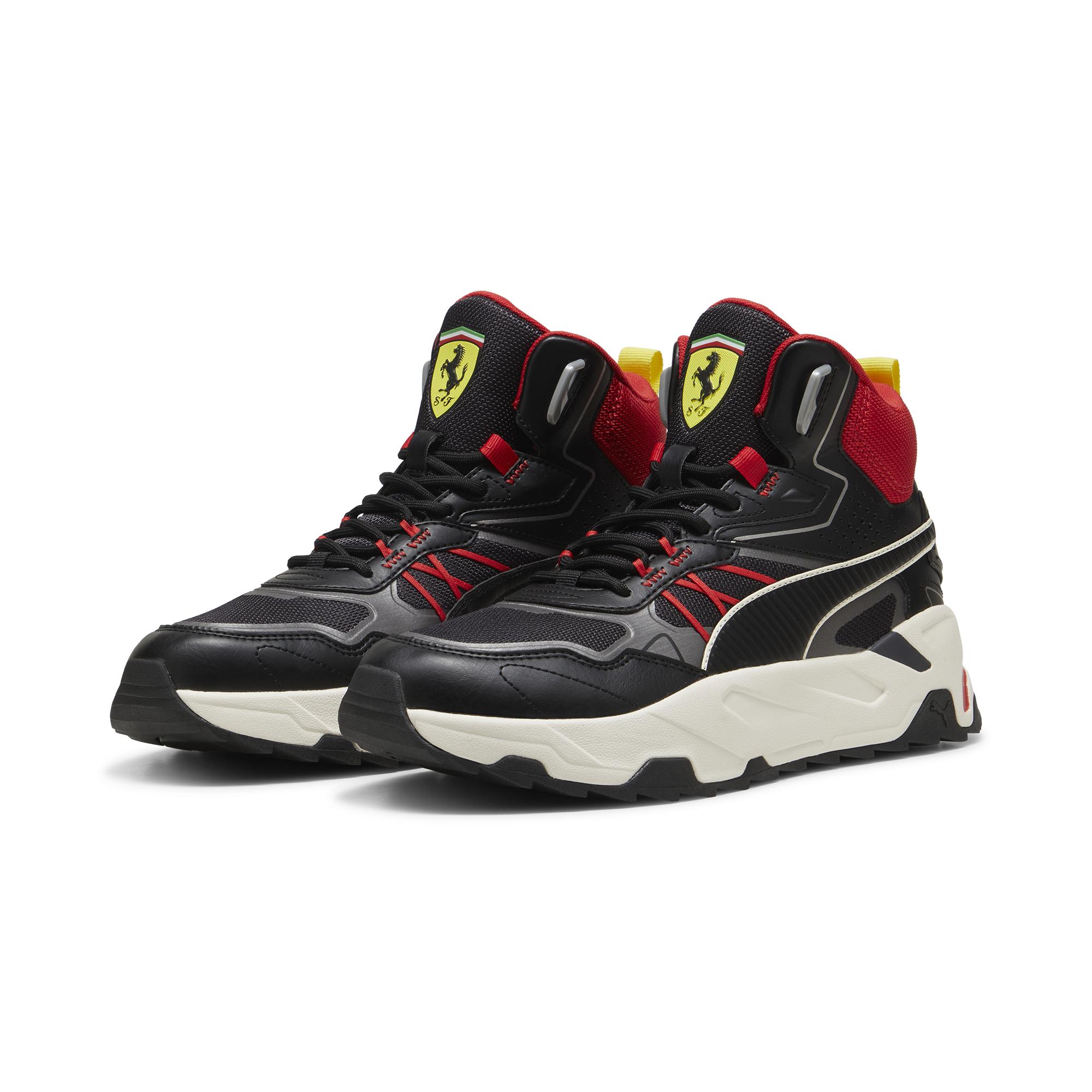 Puma - Ferrari Triniy Mid WTR / Puma Black - Magasszárú Férfi utcai cipő