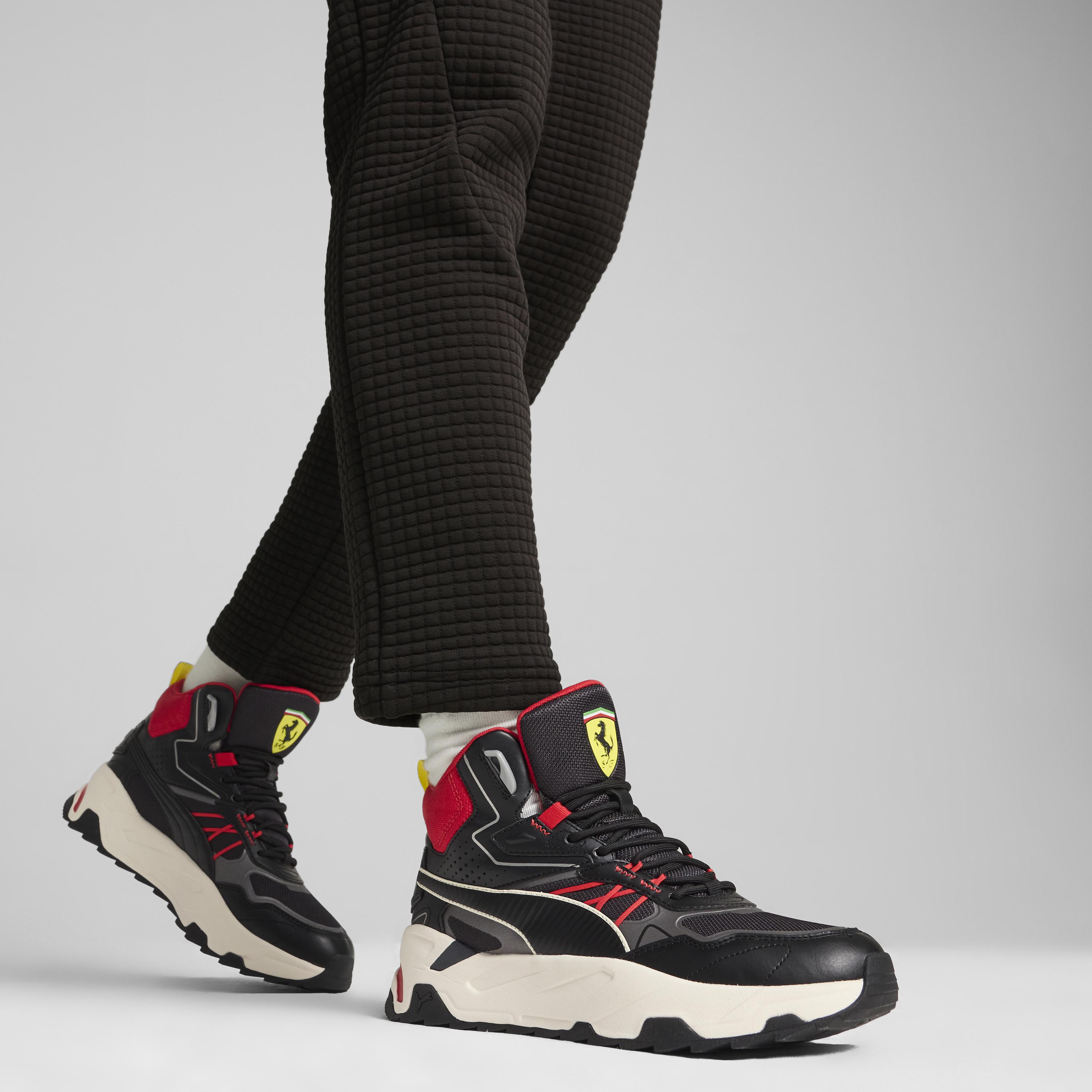 Puma - Ferrari Triniy Mid WTR / Puma Black - Magasszárú Férfi utcai cipő