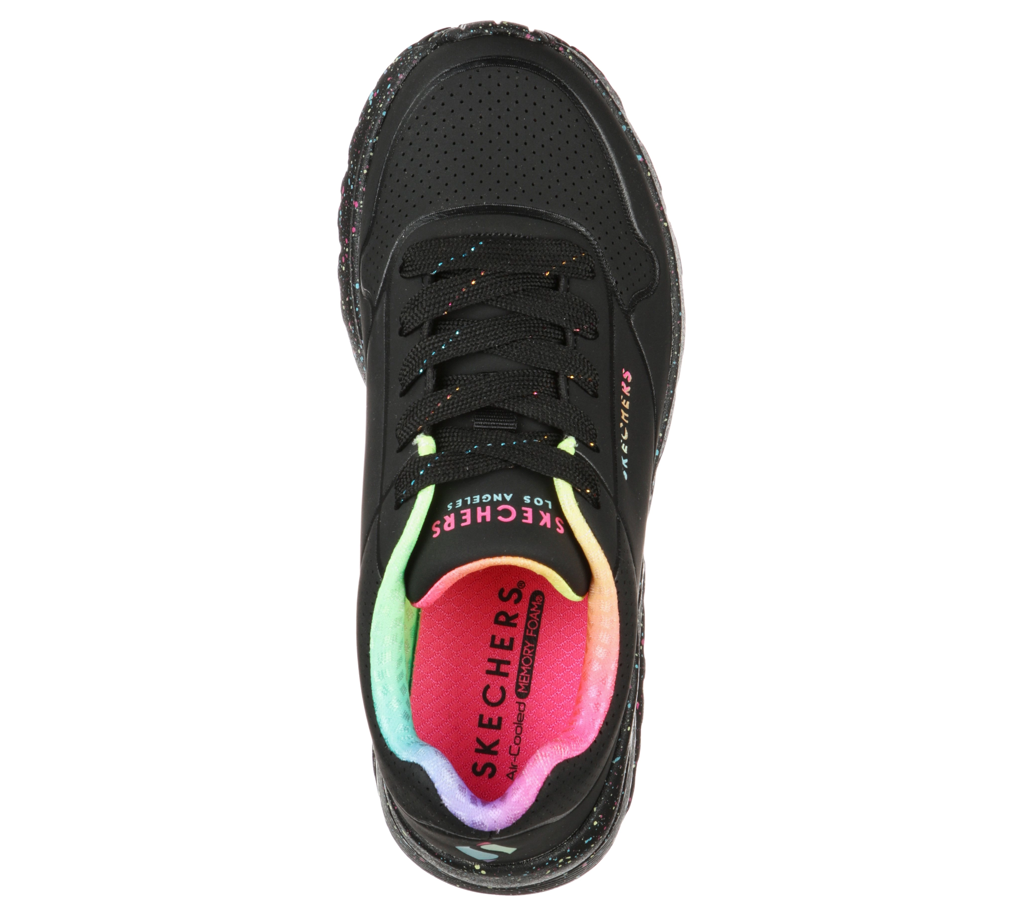 Skechers - UNO LITE / RAINBOW SPECK - Sneaker Leány / Női utcai cipő
