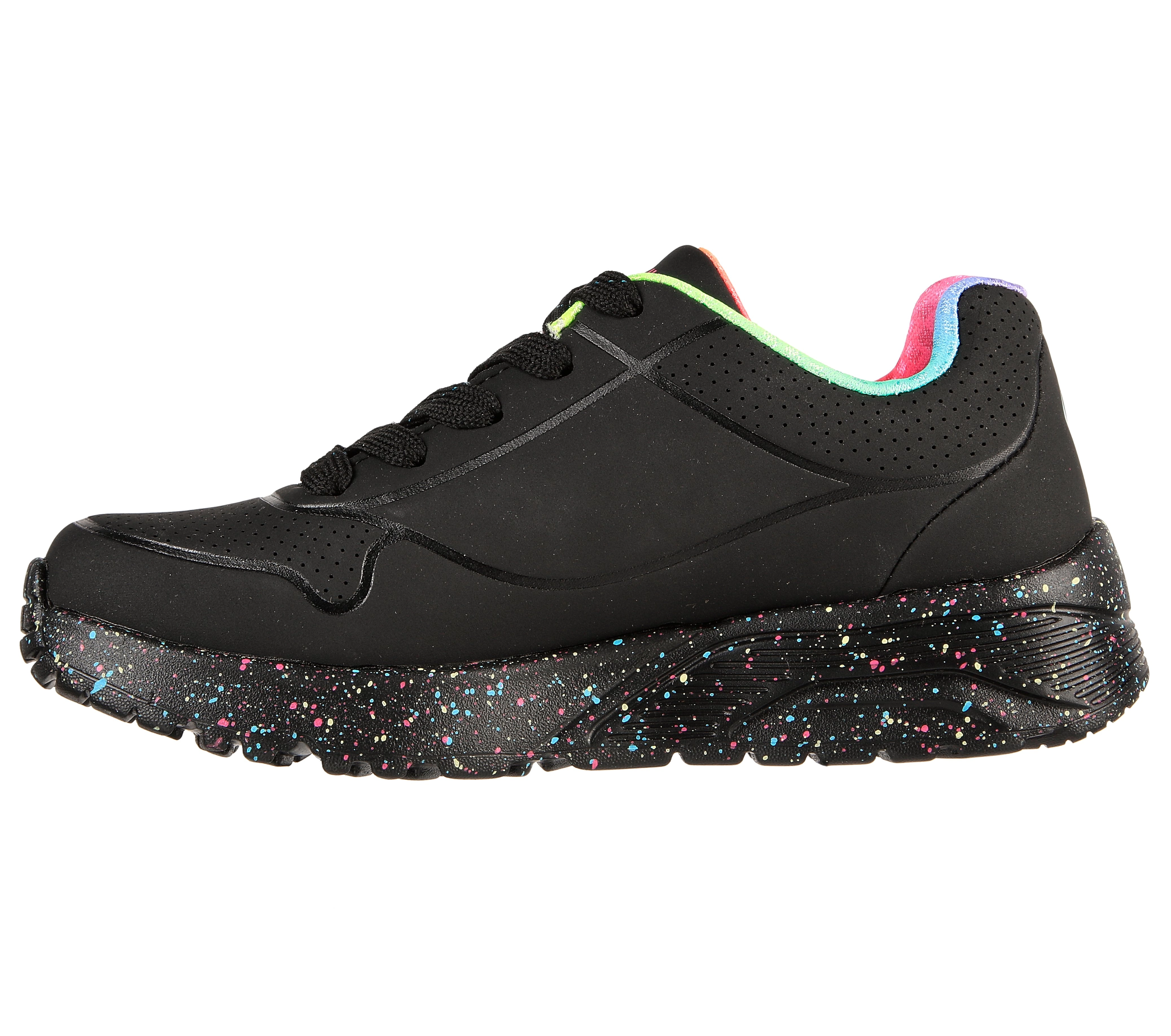 Skechers - UNO LITE / RAINBOW SPECK - Sneaker Leány / Női utcai cipő