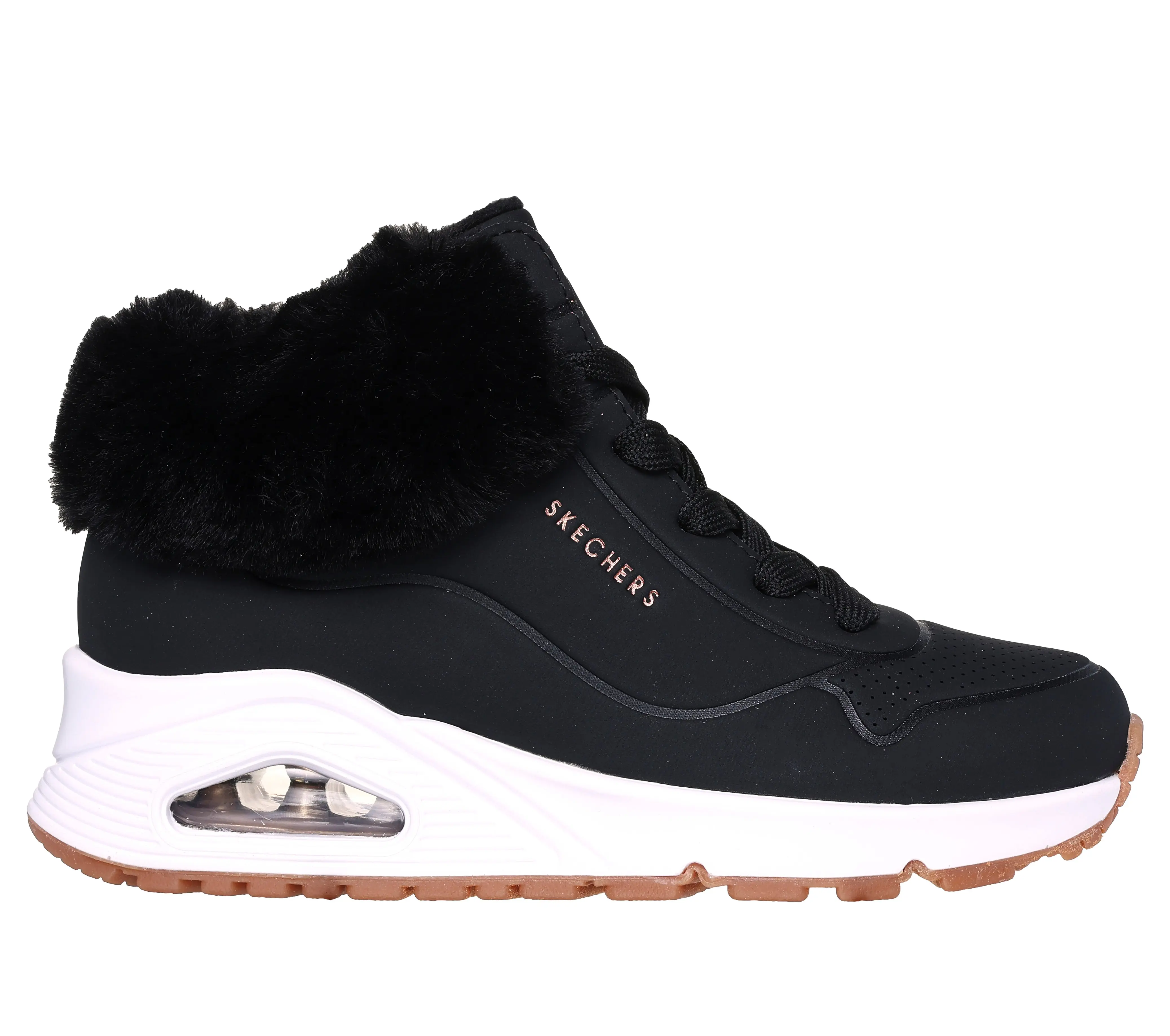 Skechers - Uno / Fall Air - Bélelt Leány / Női Bakancs