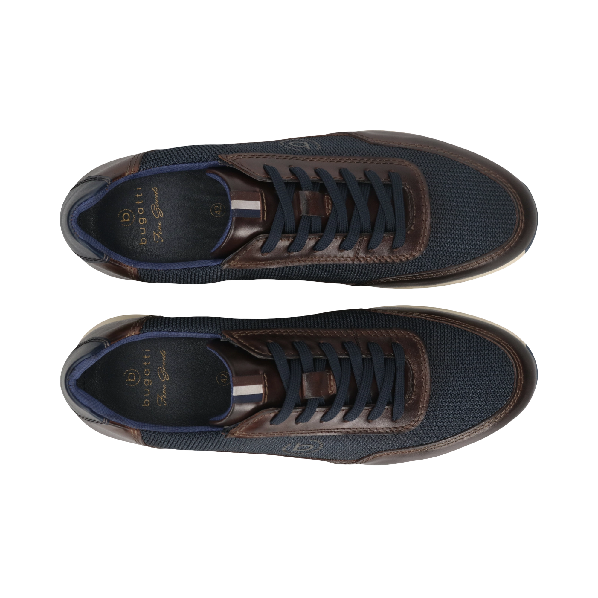 Bugatti - Elegáns Férfi Félcipő