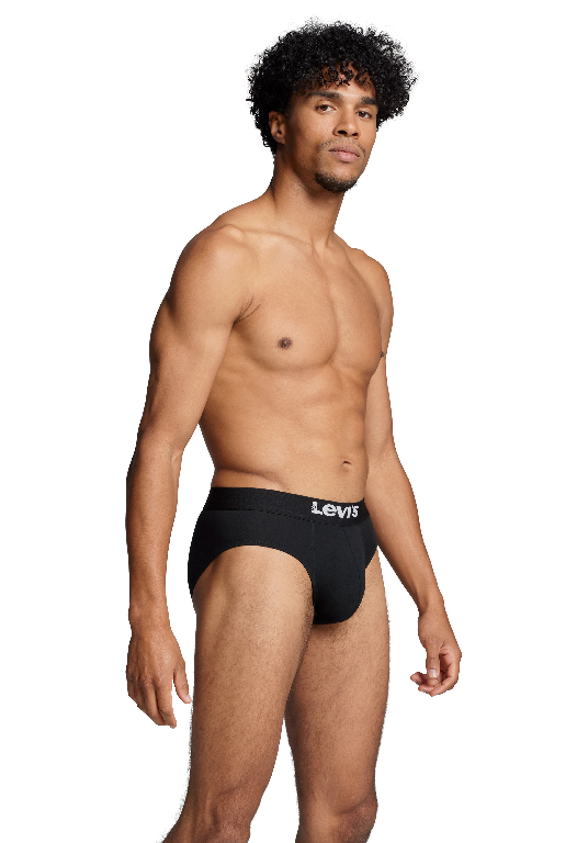 Levi's  - Men Solid Basic / Brief - Férfi alsónadrág szett - 2 db