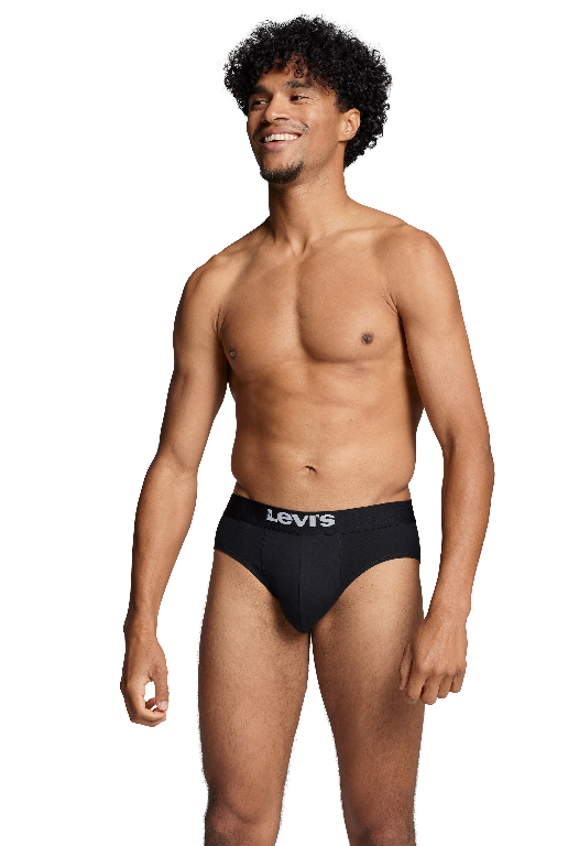 Levi's  - Men Solid Basic / Brief - Férfi alsónadrág szett - 2 db