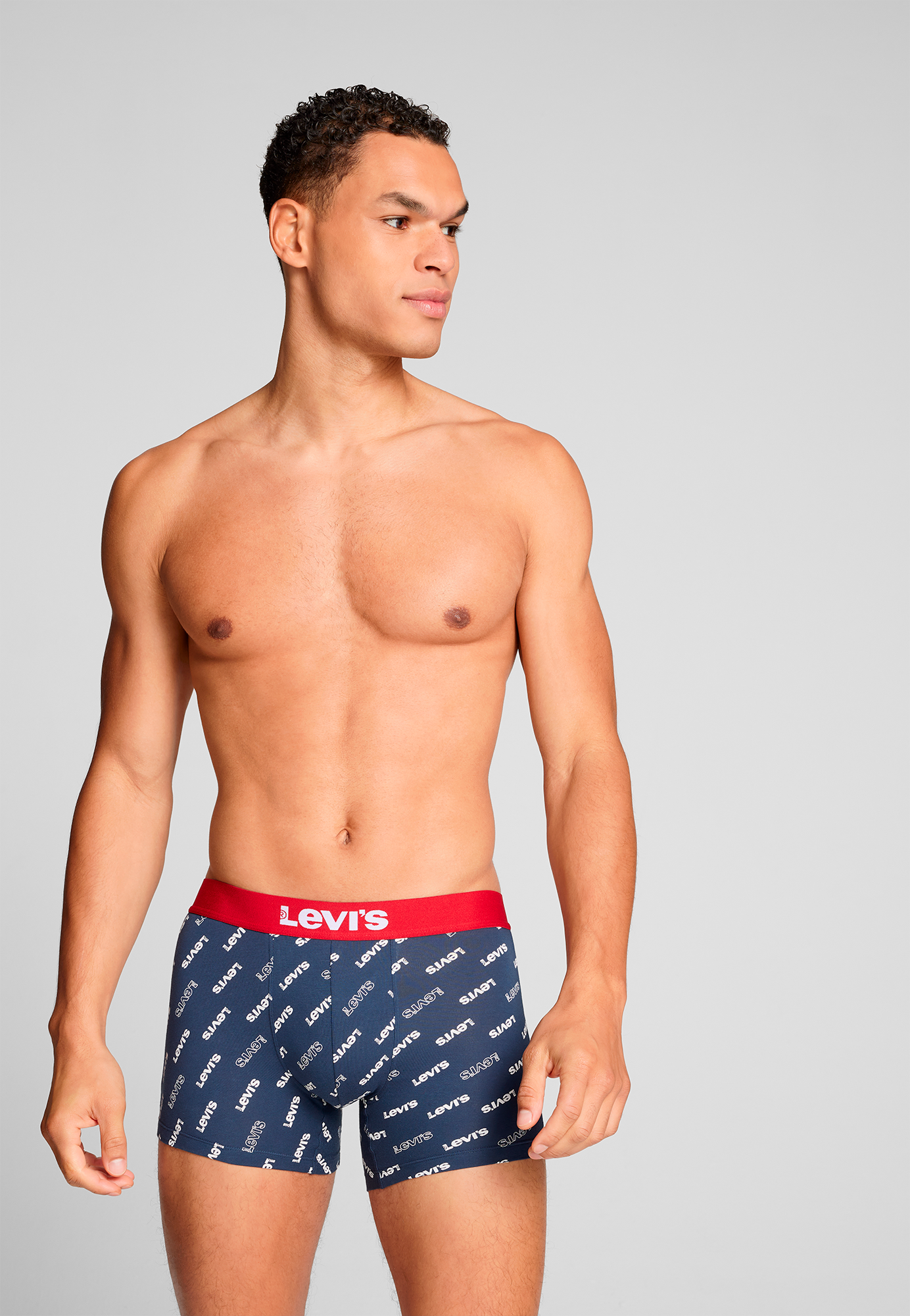 Levi's - Logo AOP Boxer Brief - Férfi alsónadrág szett