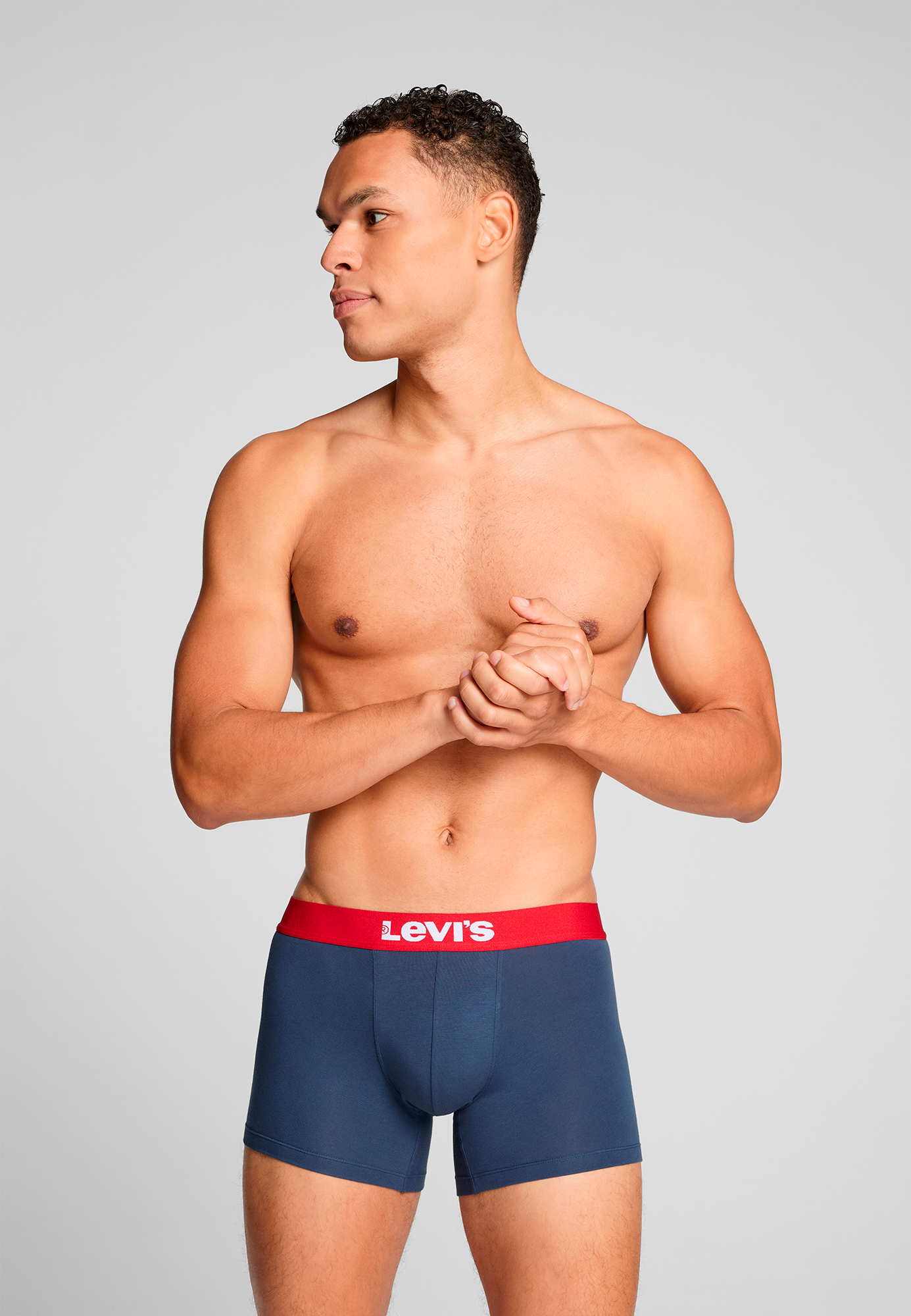 Levi's - Logo AOP Boxer Brief - Férfi alsónadrág szett