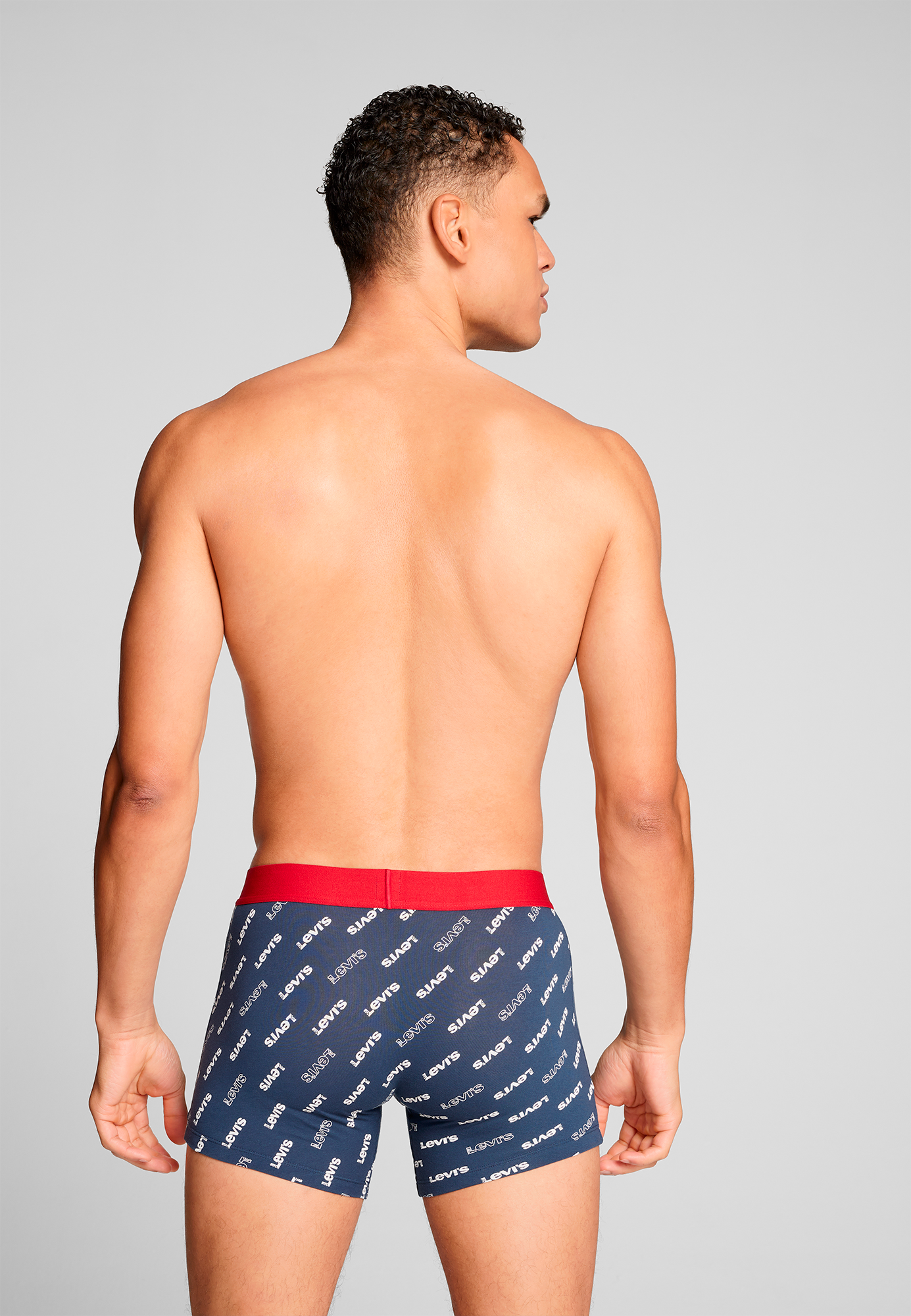 Levi's - Logo AOP Boxer Brief - Férfi alsónadrág szett