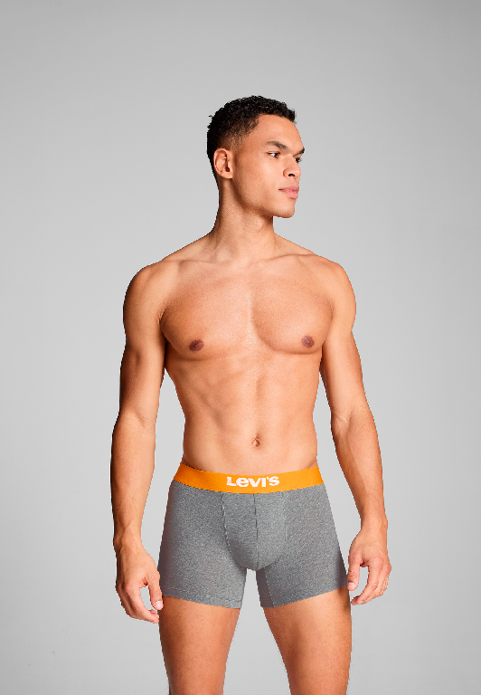 Levi's  - Men Solid Basic / Boxer Brief - Férfi boxeralsó szett - 2 db
