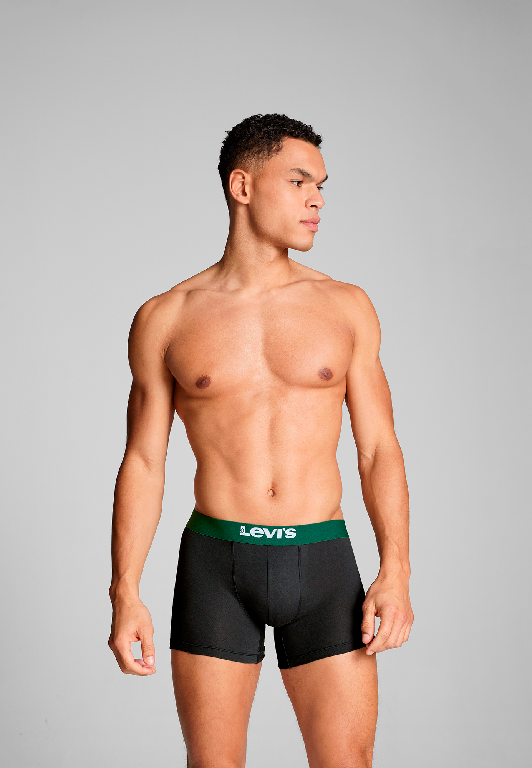 Levi's  - Men Solid Basic / Boxer Brief - Férfi boxeralsó szett - 2 db