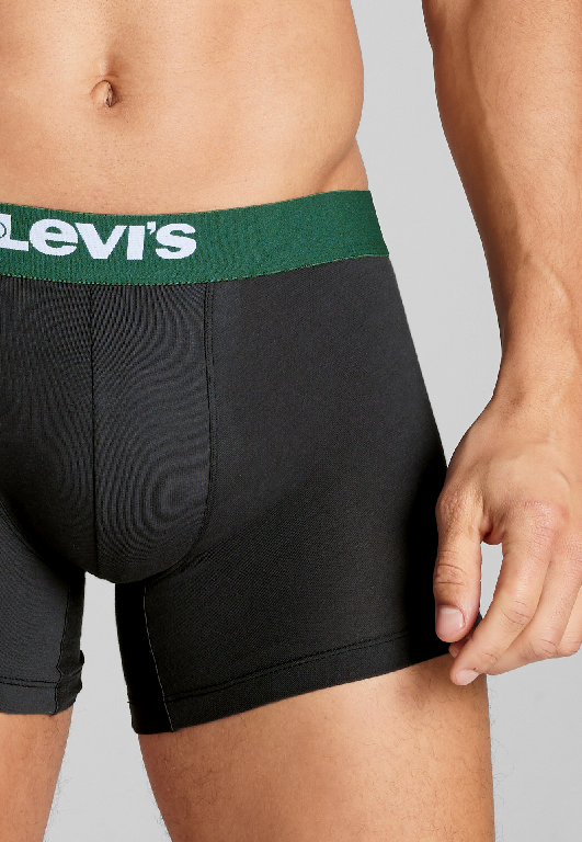 Levi's  - Men Solid Basic / Boxer Brief - Férfi boxeralsó szett - 2 db
