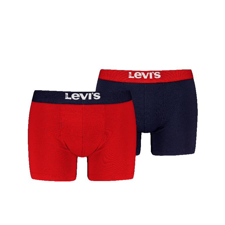 Levi's  - Men Solid Basic / Boxer Brief - Férfi boxeralsó szett - 2 db