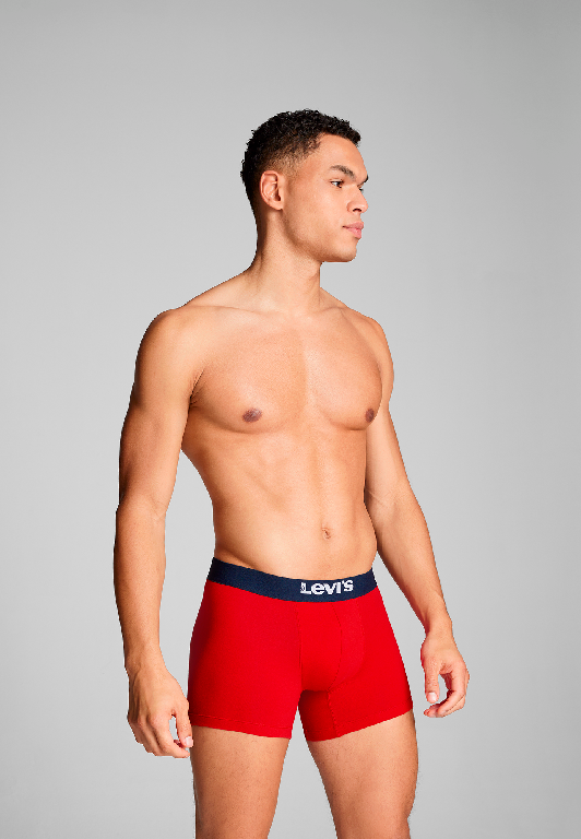 Levi's  - Men Solid Basic / Boxer Brief - Férfi boxeralsó szett - 2 db