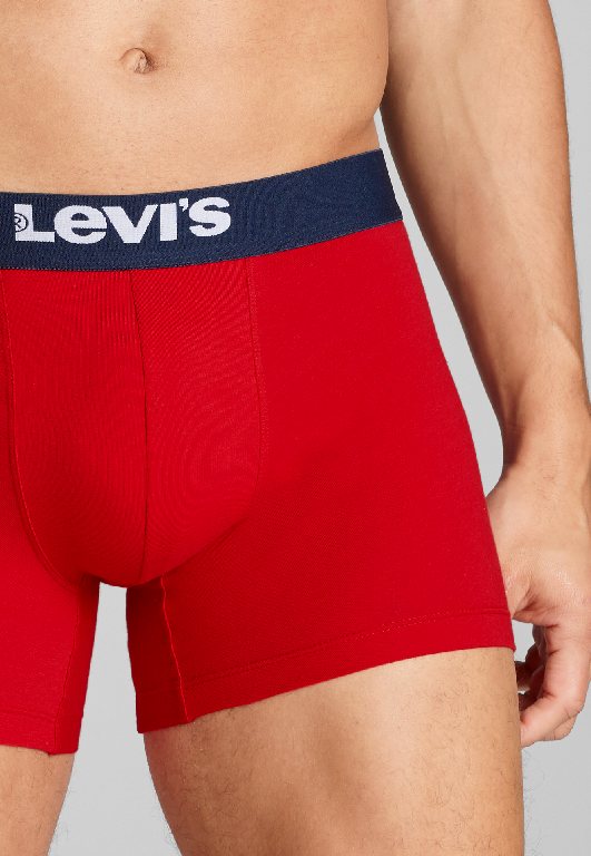 Levi's  - Men Solid Basic / Boxer Brief - Férfi boxeralsó szett - 2 db