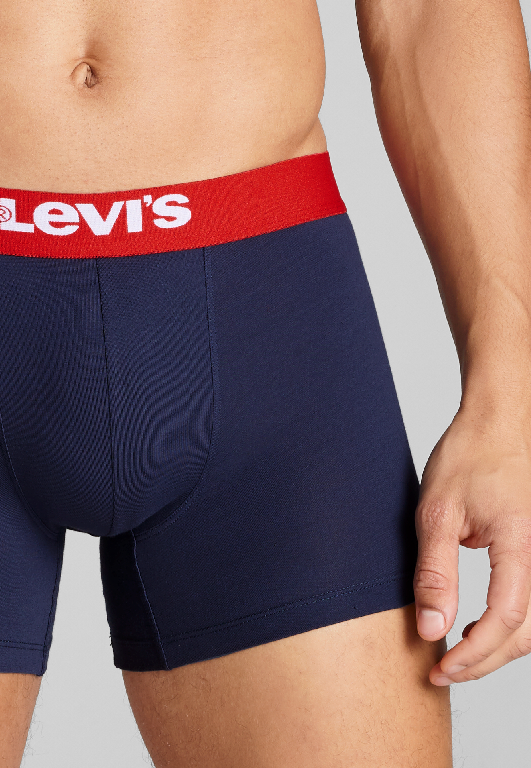 Levi's  - Men Solid Basic / Boxer Brief - Férfi boxeralsó szett - 2 db