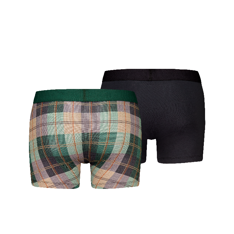 Levi's  - Men Plaid Aop / Boxer Brief - Férfi boxeralsó szett - 2 db