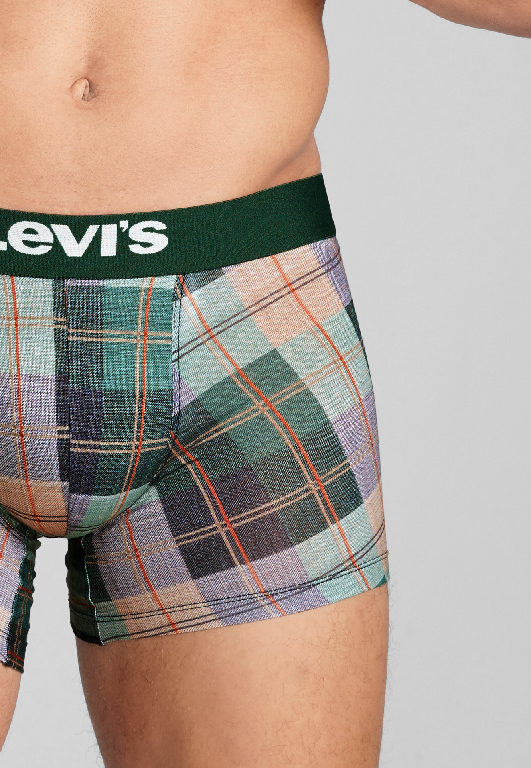 Levi's  - Men Plaid Aop / Boxer Brief - Férfi boxeralsó szett - 2 db