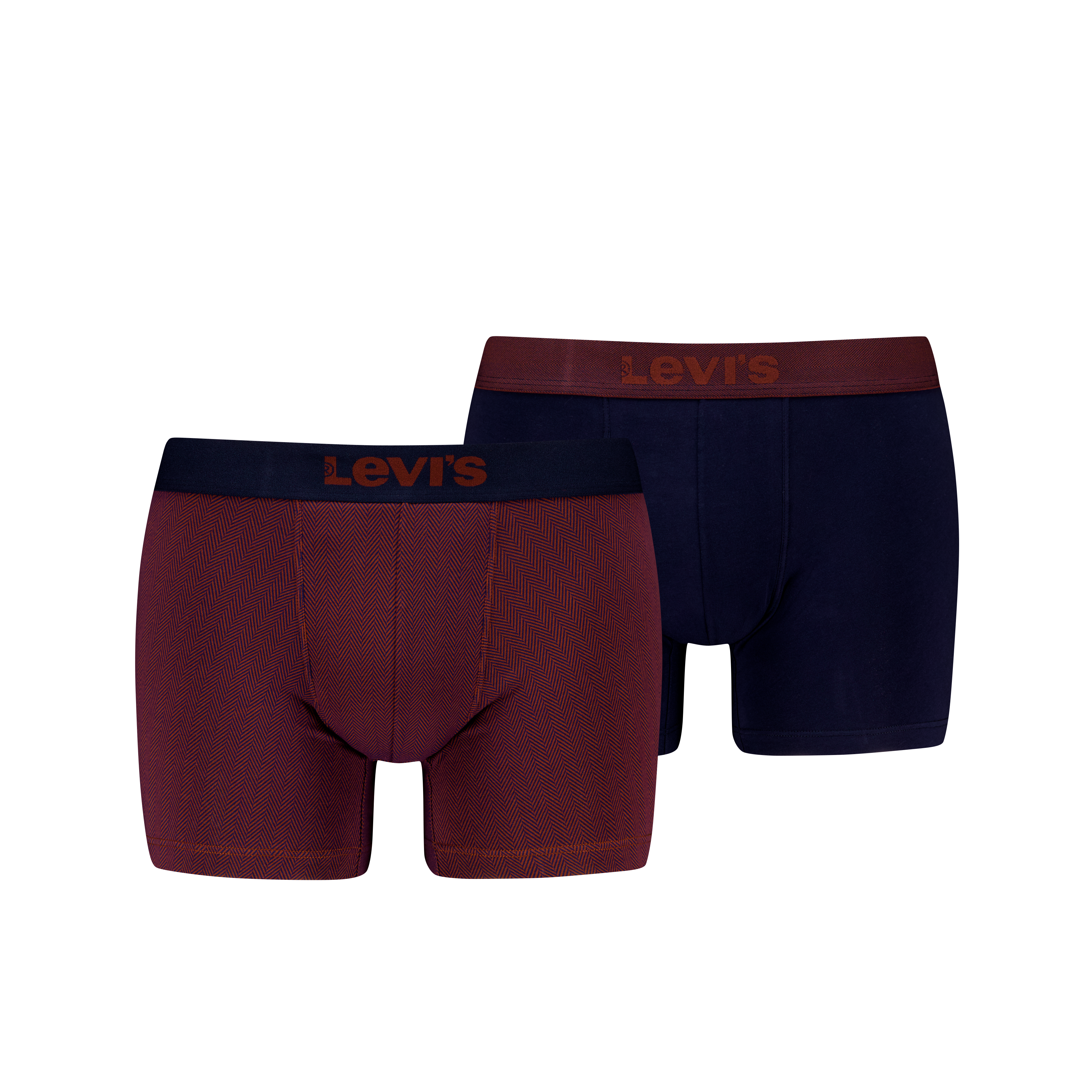 Levi's - Men Herringbone / Boxer Brief - Férfi boxeralsó szett - 2 db