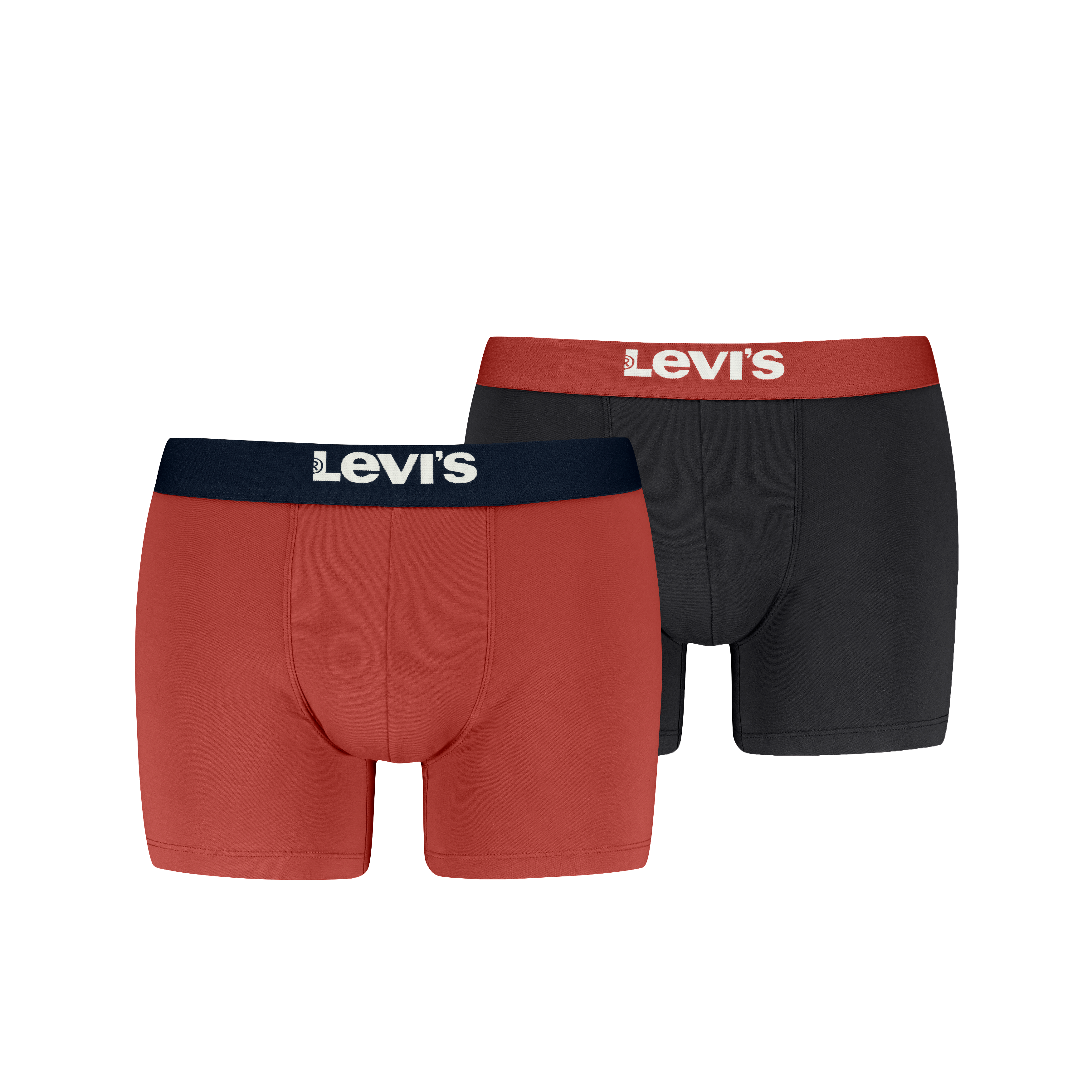 Levi's - Solid Basic Boxer Brief - Férfi alsónadrág szett - 2 db