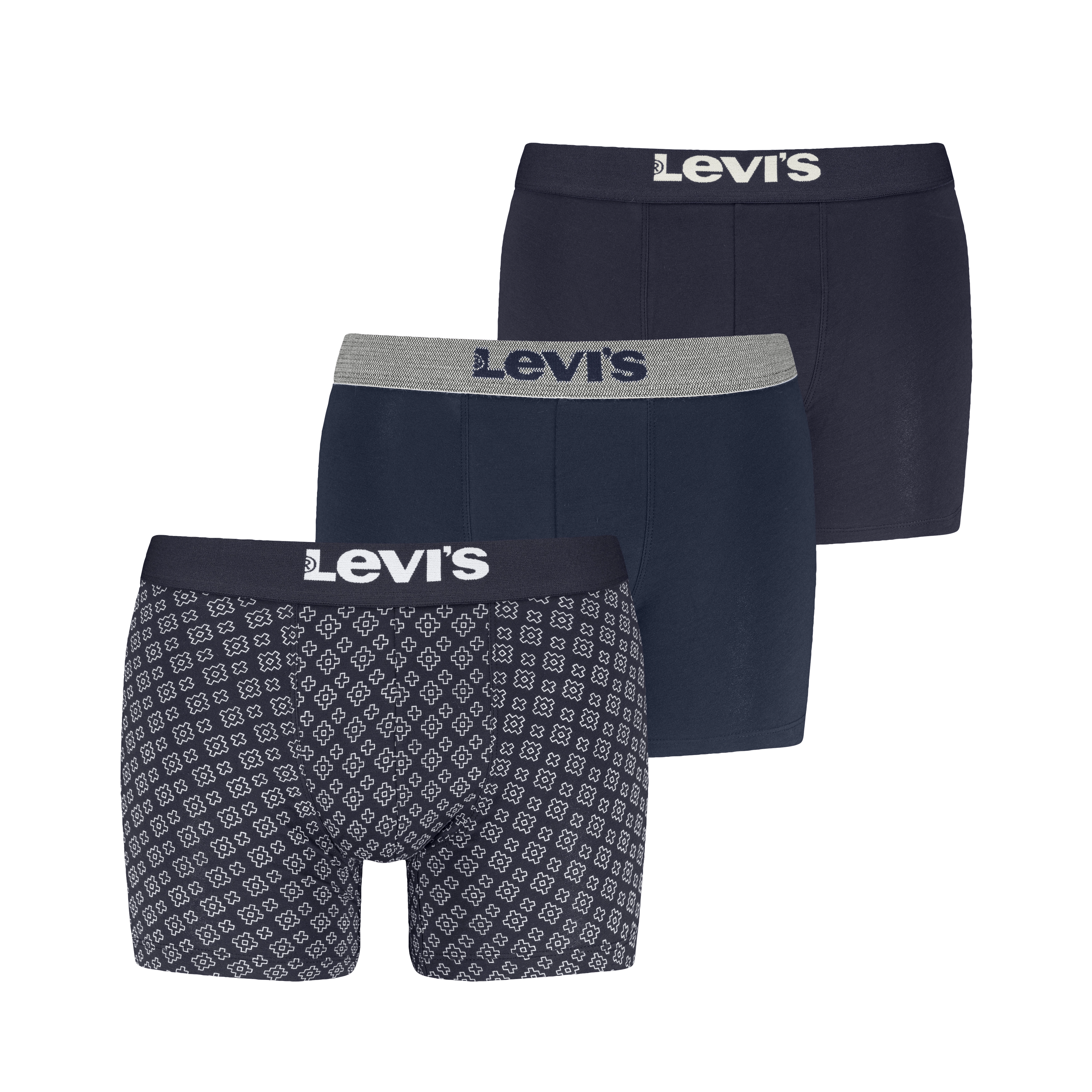 Levi's - Giftbox Denim - Díszdobozos Férfi alsónadrág szett - 3 db