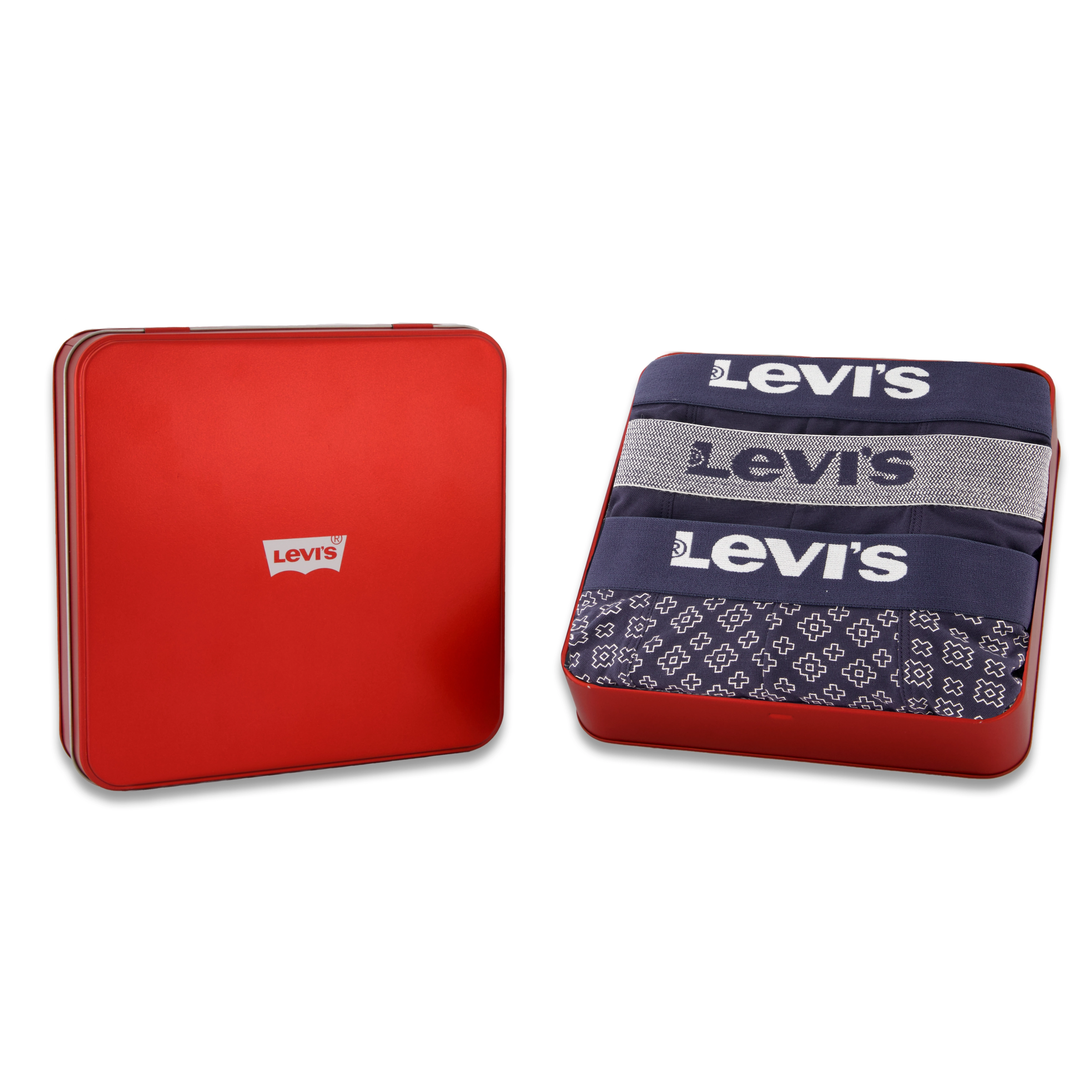 Levi's - Giftbox Denim - Díszdobozos Férfi alsónadrág szett - 3 db