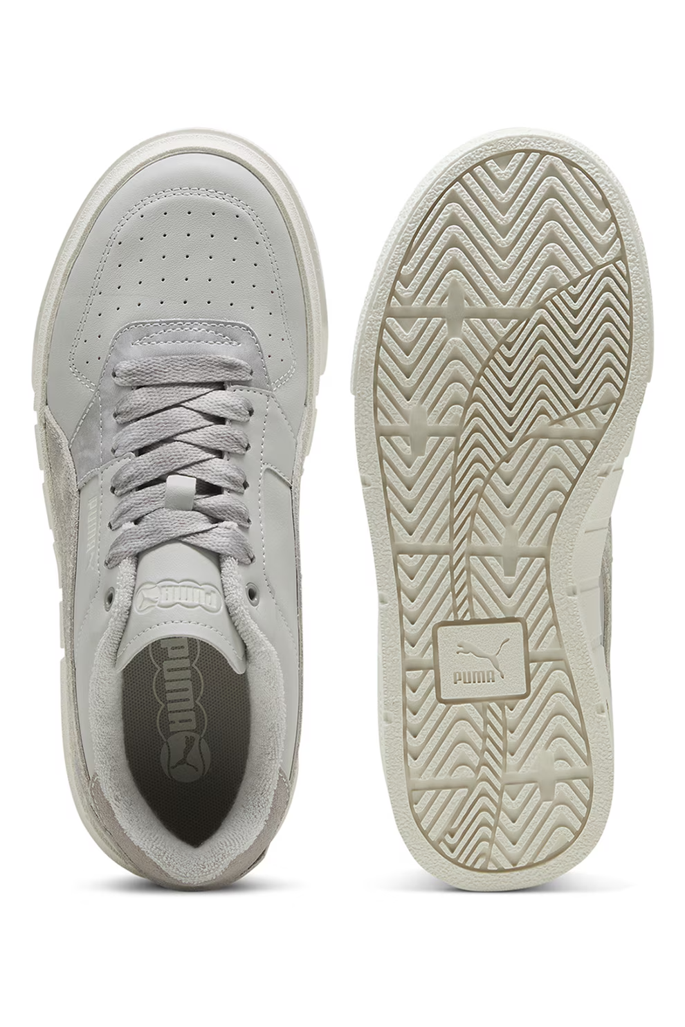 Puma - Cali Court Retreat Yourself - Platformos Bőr Sneaker Női utcai cipő