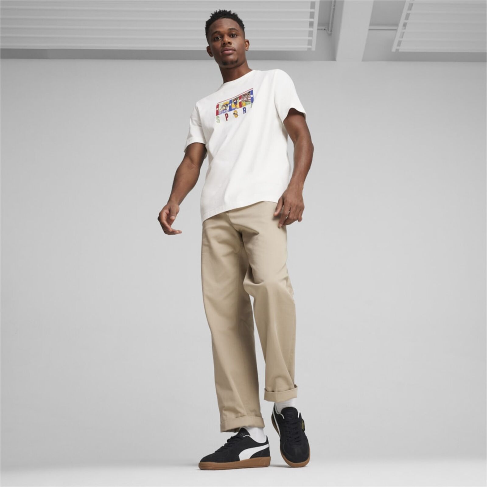 Puma - Palermo - Sneaker Bőr Férfi utcai cipő