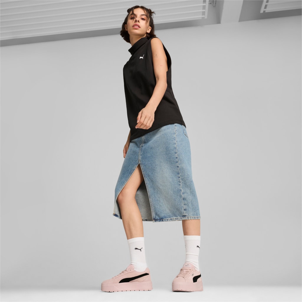 Puma - Karmen II - Platformos Bőr Sneaker Női utcai cipő