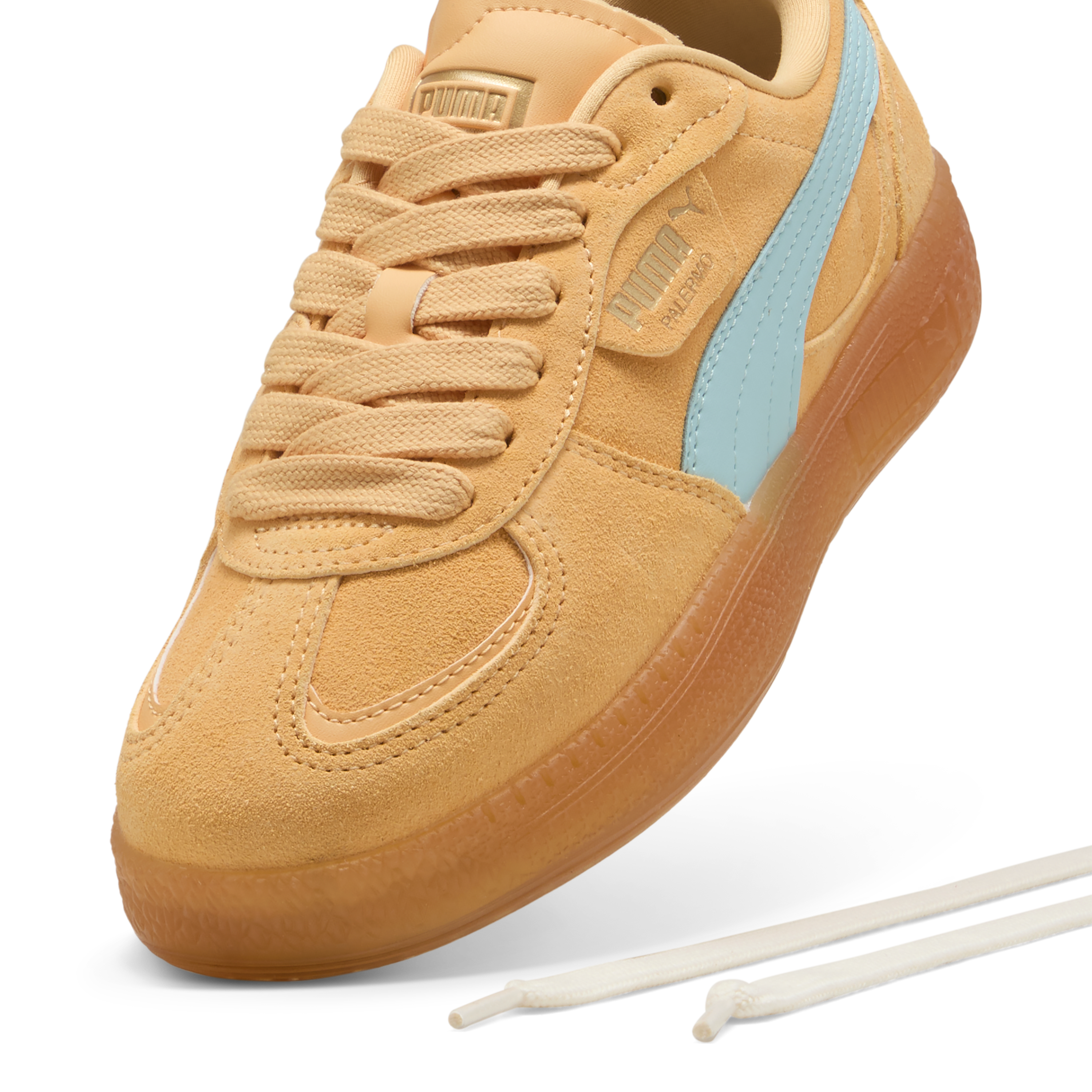 Puma - Palermo Moda Xtra Gum / Almost Apricot - Bőr Sneaker Női utcai cipő
