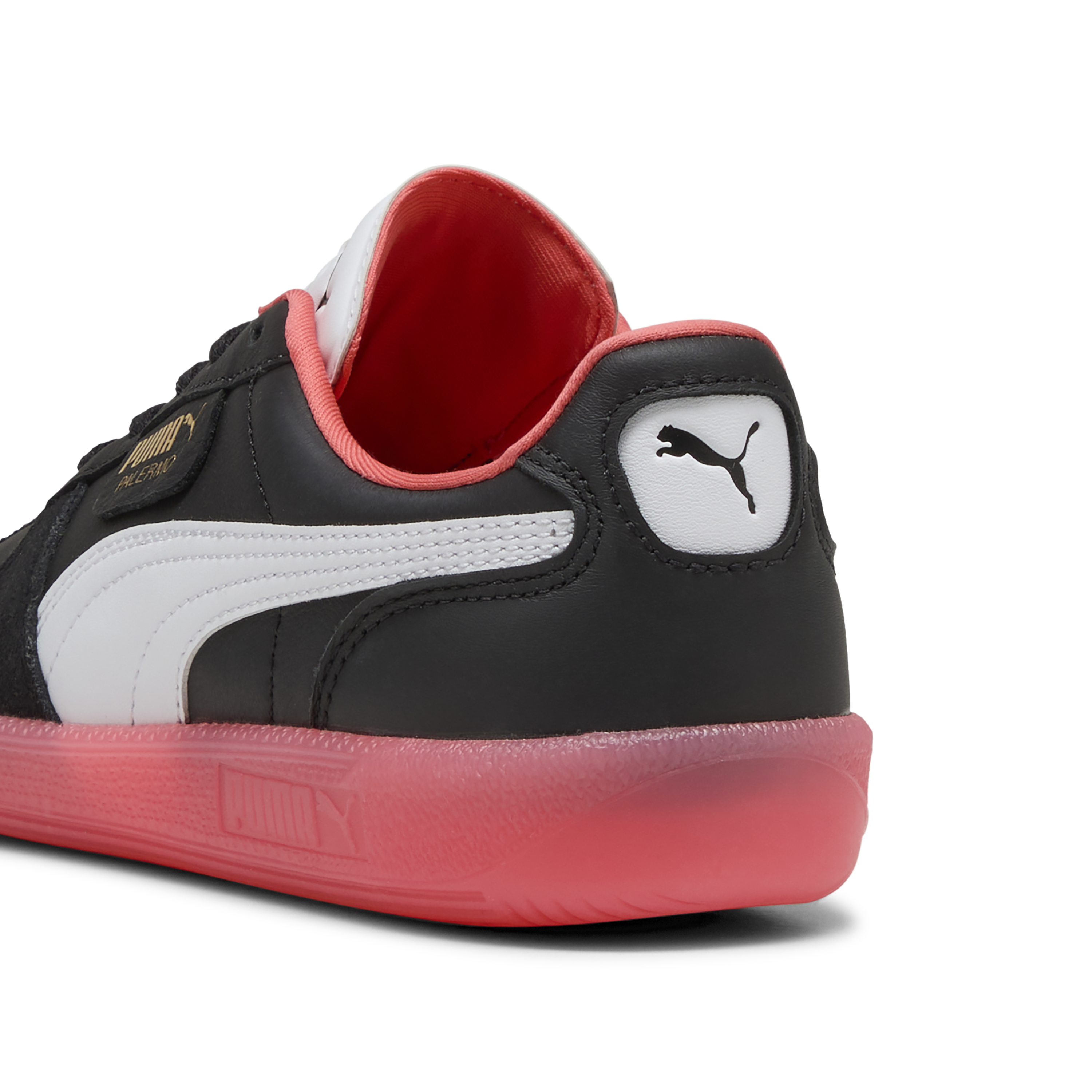 Puma - Palermo Striker / Black Peach - Bőr Sneaker Női utcai cipő