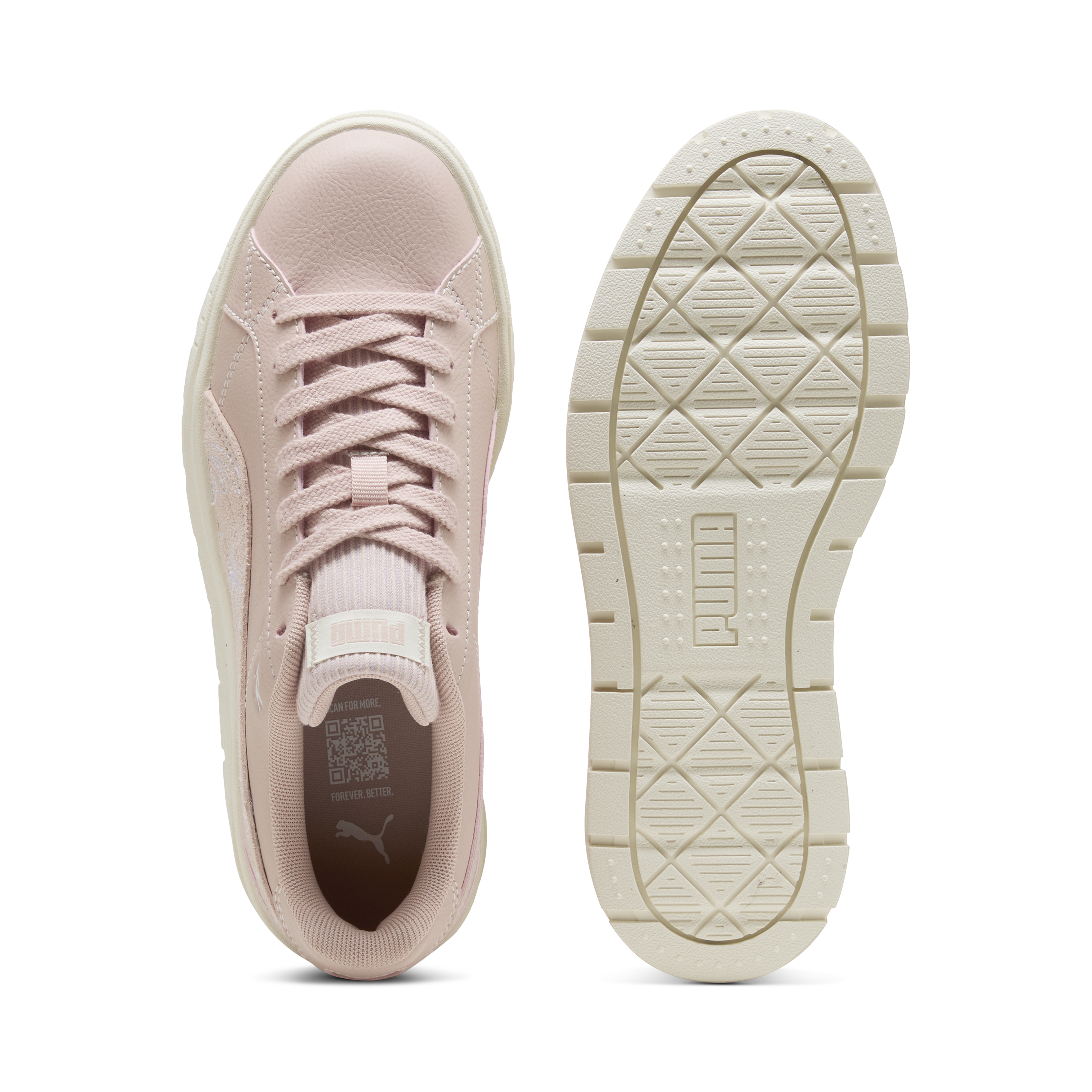 Puma - Karmen II - Platformos Bőr Sneaker Női utcai cipő