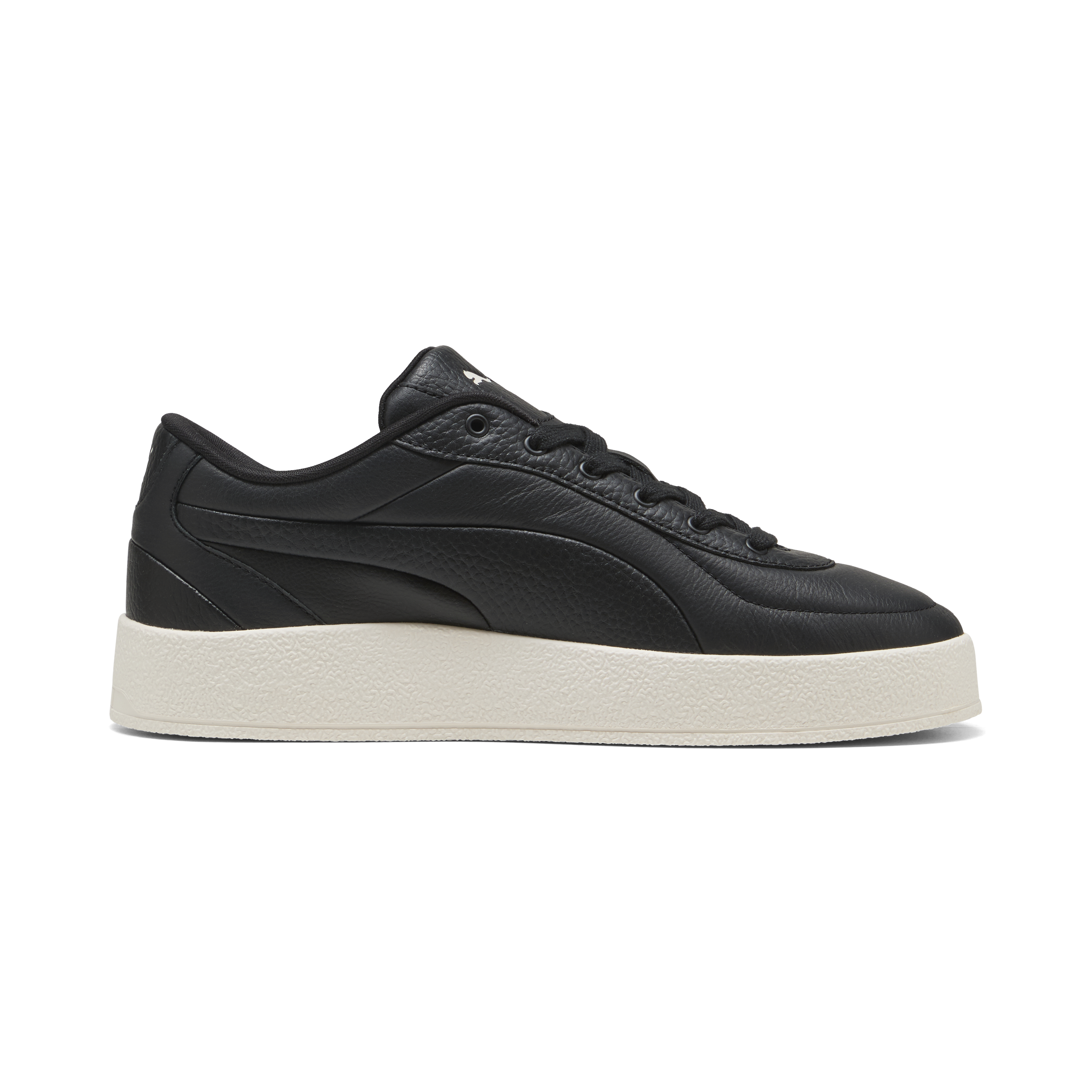 Puma - CA Luxe / Black - Platformos Bőr Sneaker Női utcai cipő
