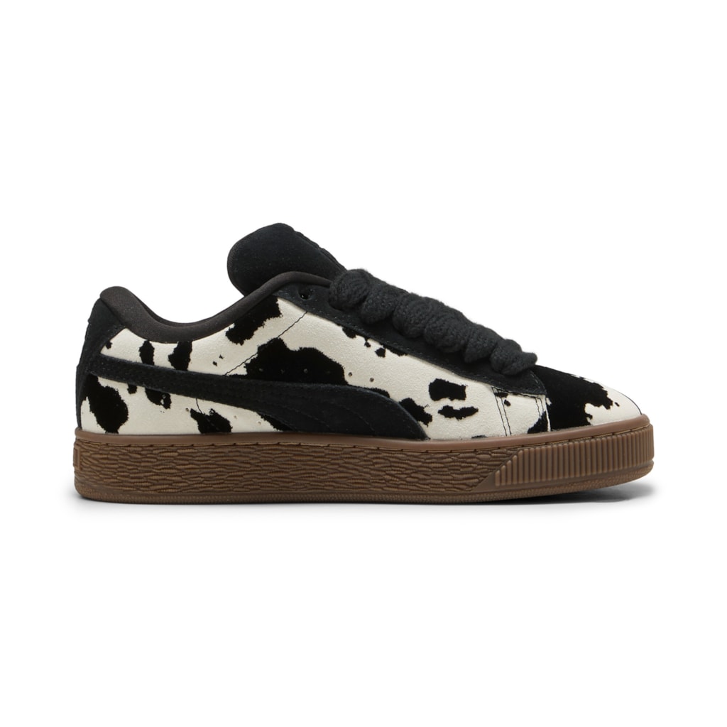 Puma - SUEDE XL Wild Instinct - Platformos Bőr Sneaker Női utcai cipő