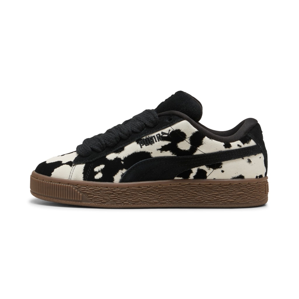 Puma - SUEDE XL Wild Instinct - Platformos Bőr Sneaker Női utcai cipő