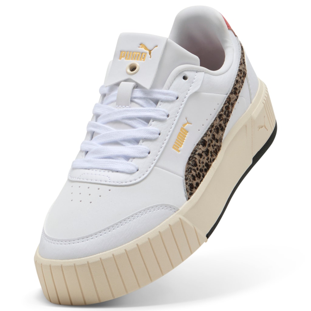 Puma - Carina Mia Animal Flair - Platformos Bőr Sneaker Női utcai cipő