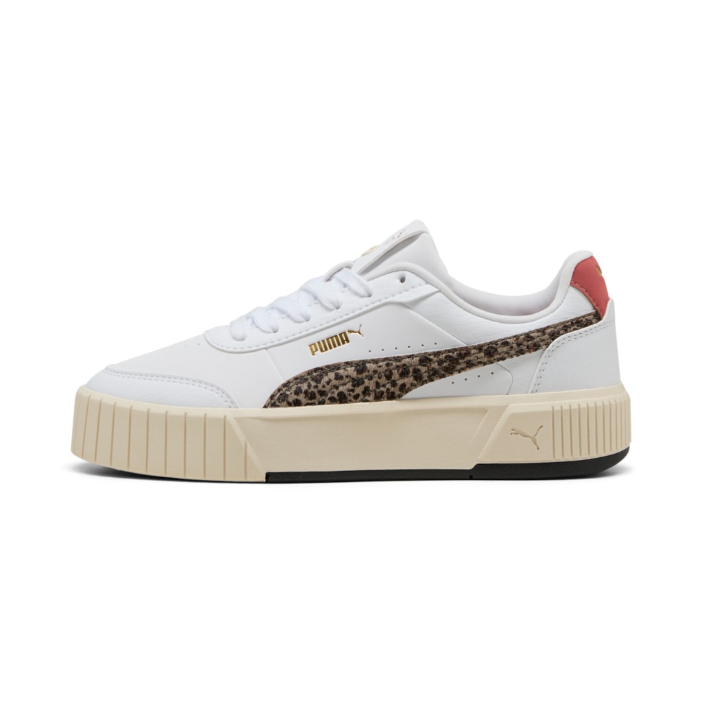 Puma - Carina Mia Animal Flair - Platformos Bőr Sneaker Női utcai cipő