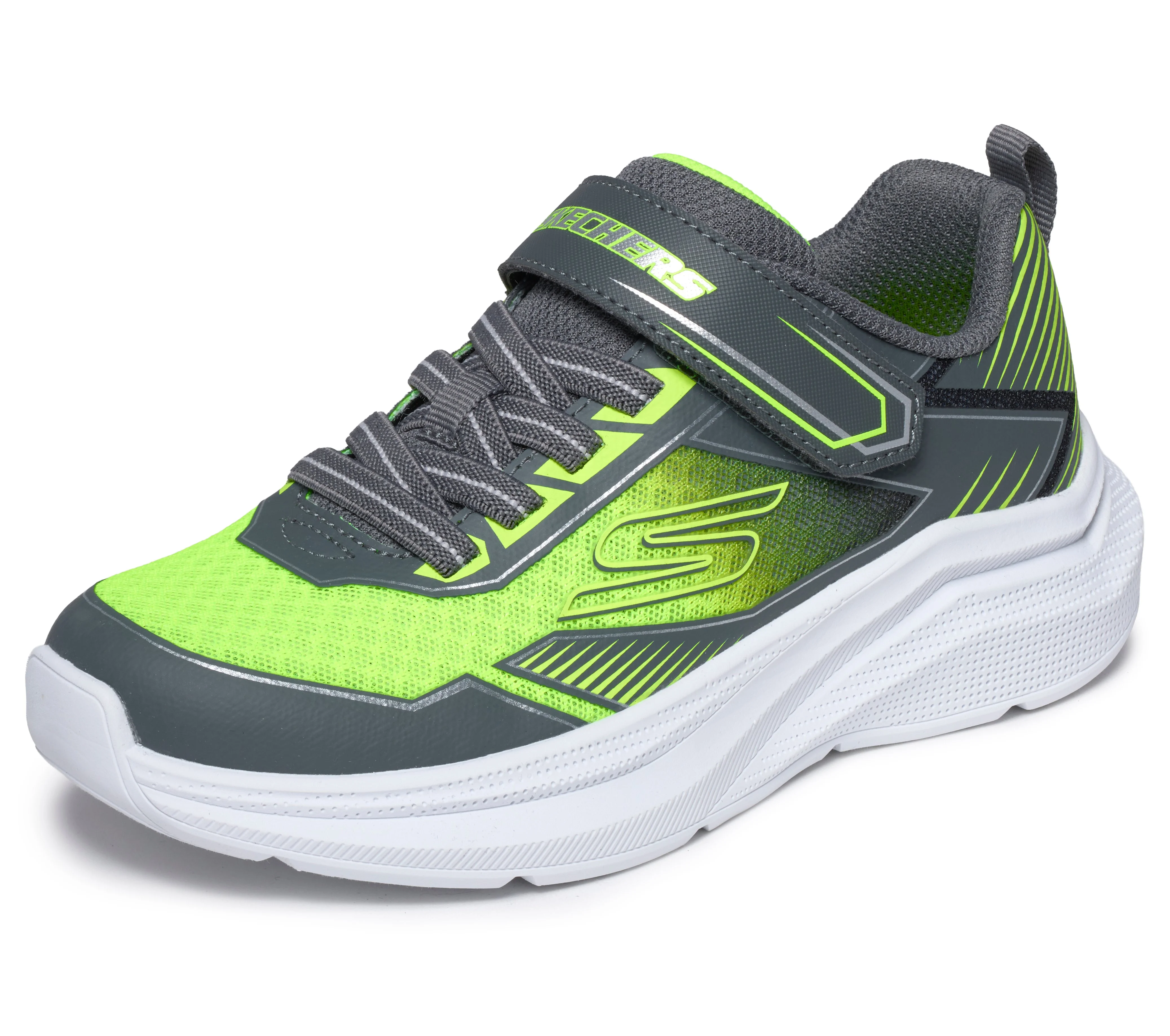 Skechers - MICROSPEC VELOCITY-GRID-DRIFT - Sneaker Fiú utcai cipő