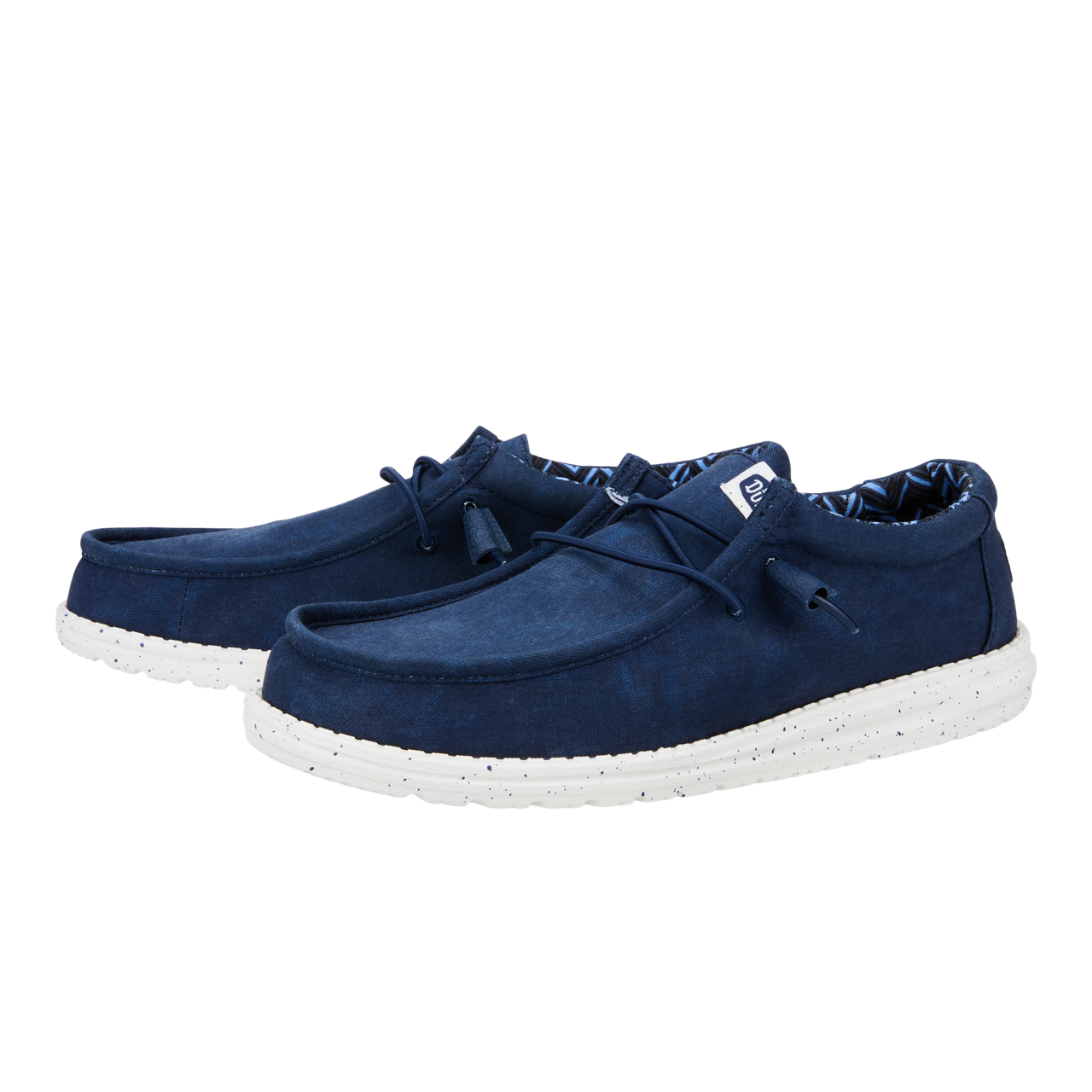 Hey Dude - Wally Stretch Canvas / Navy - Férfi utcai cipő