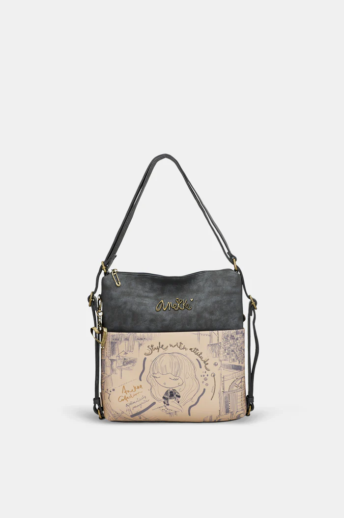 Anekke - Studio - 2in1 Női oldaltáska / hátizsák