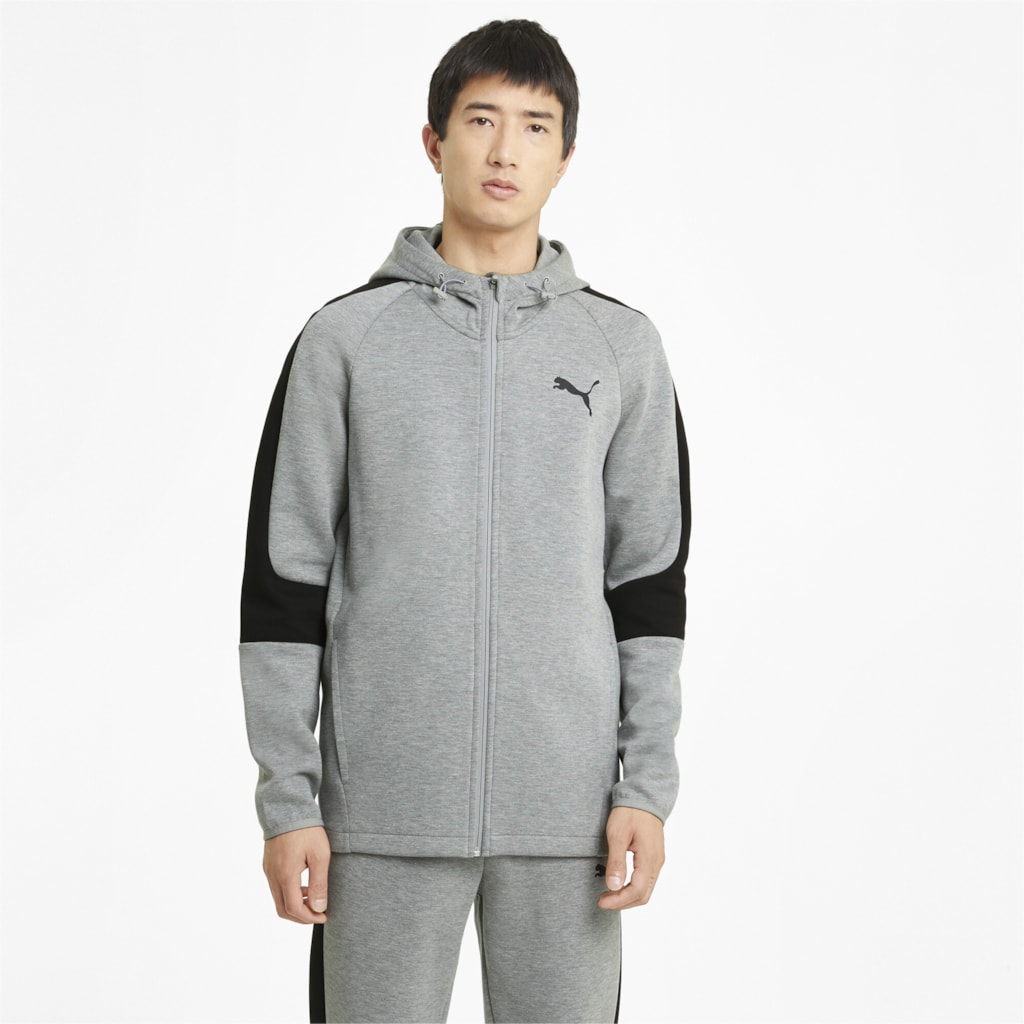 Puma - Evostripe Core FZ Hoodie - Férfi szabadidő pulóver
