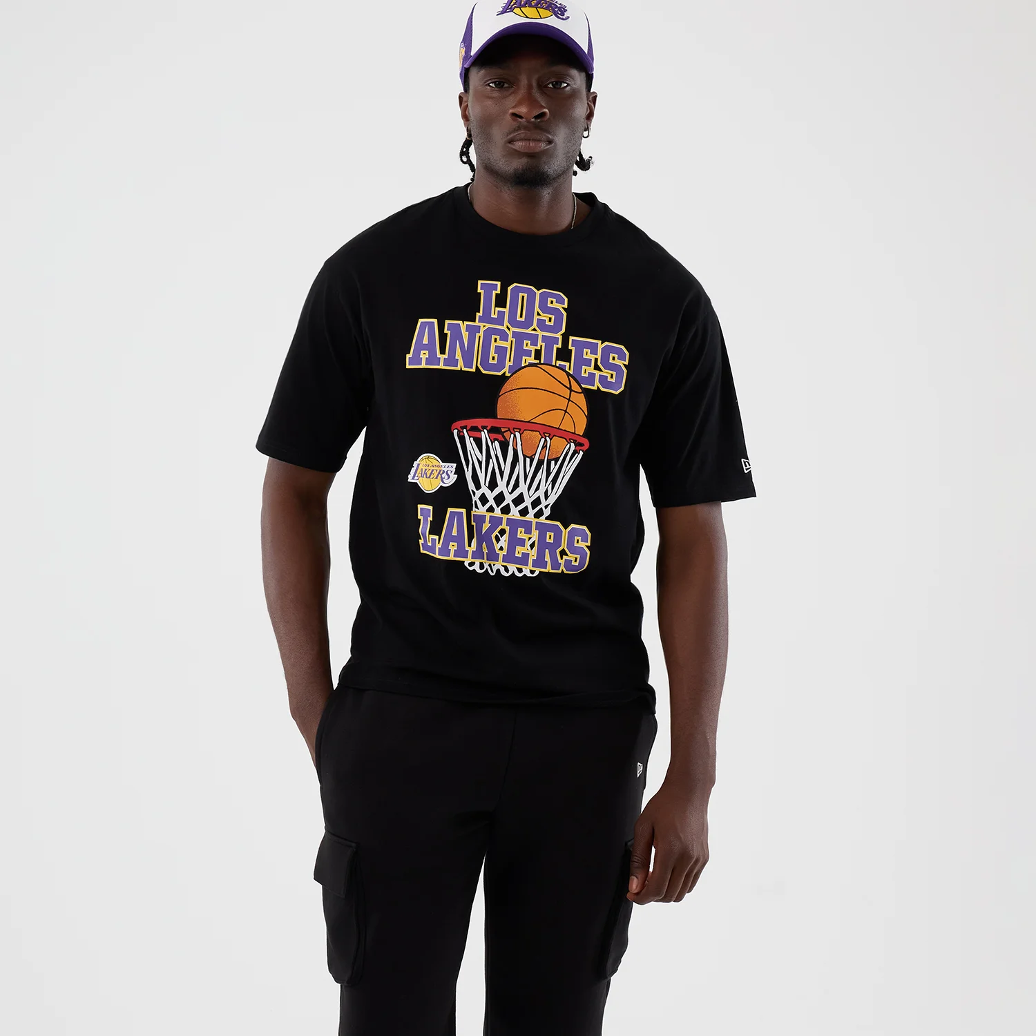 New Era - Los Angeles Lakers - Férfi póló