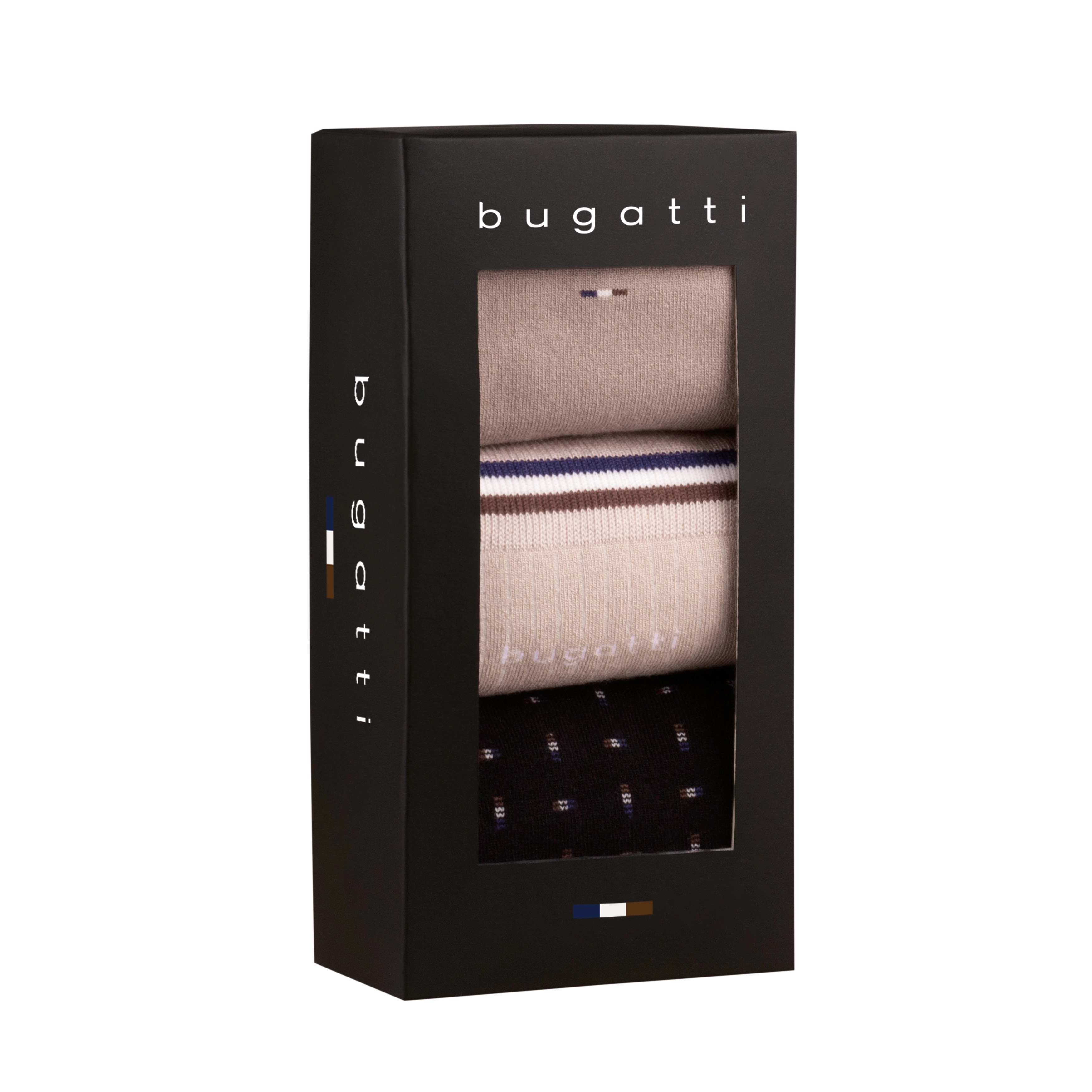 Bugatti - Bambusz Férfi zokni szett - 3 pár