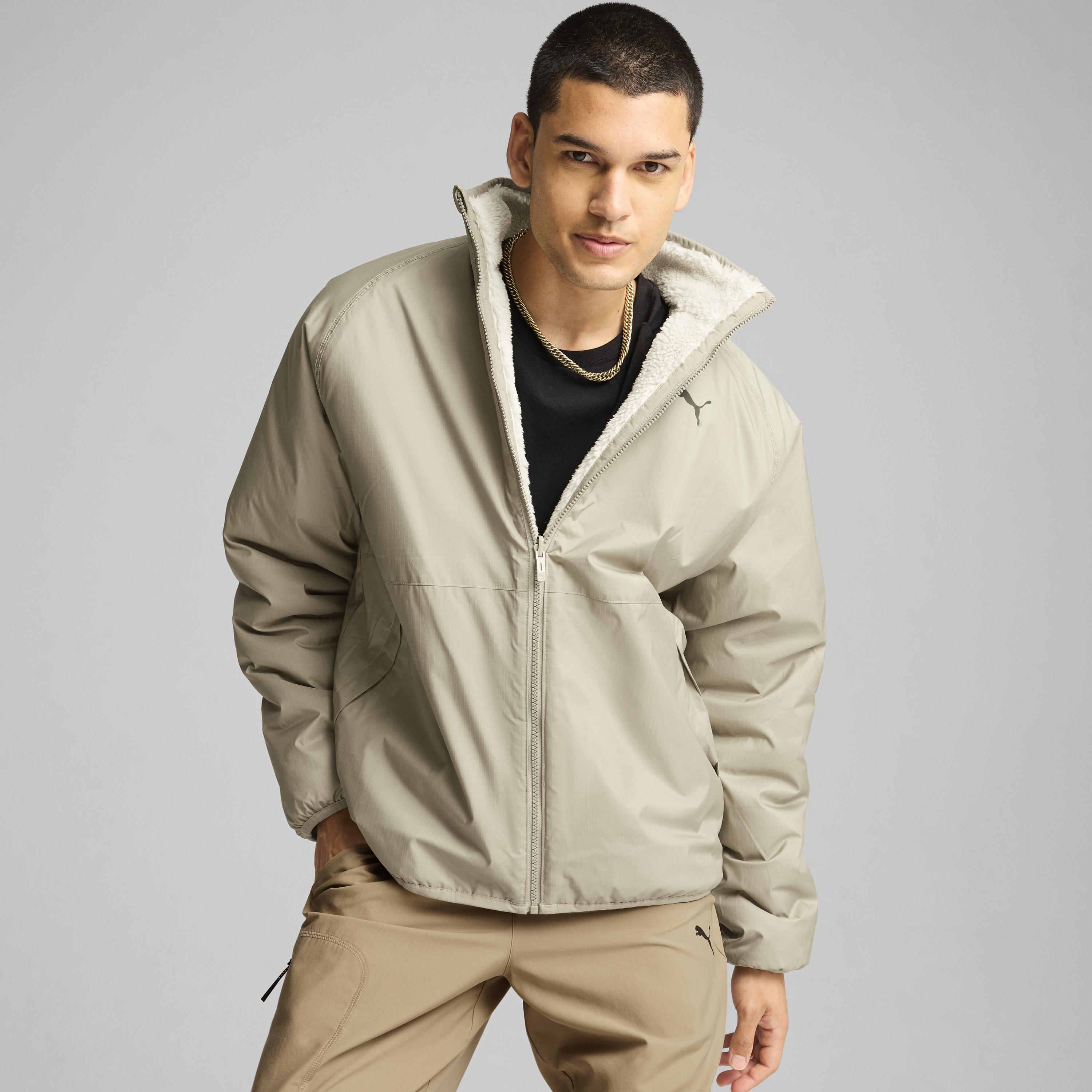 Puma - Reversible Sherpa Jacket / Alpine Snow - Kifordítható Férfi Dzseki