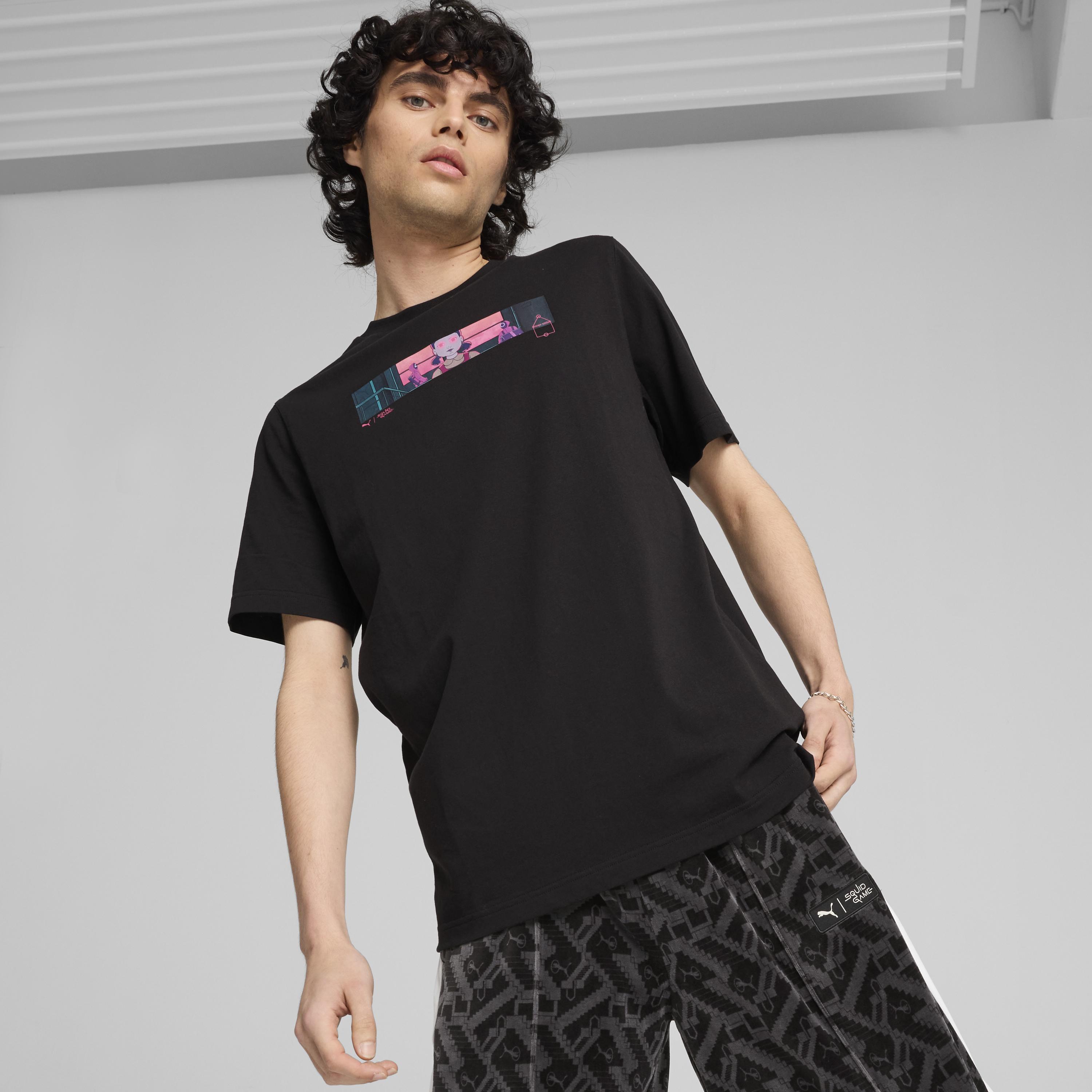 Puma - X SQUID GAME / Graphic Tee Puma Black - Férfi póló
