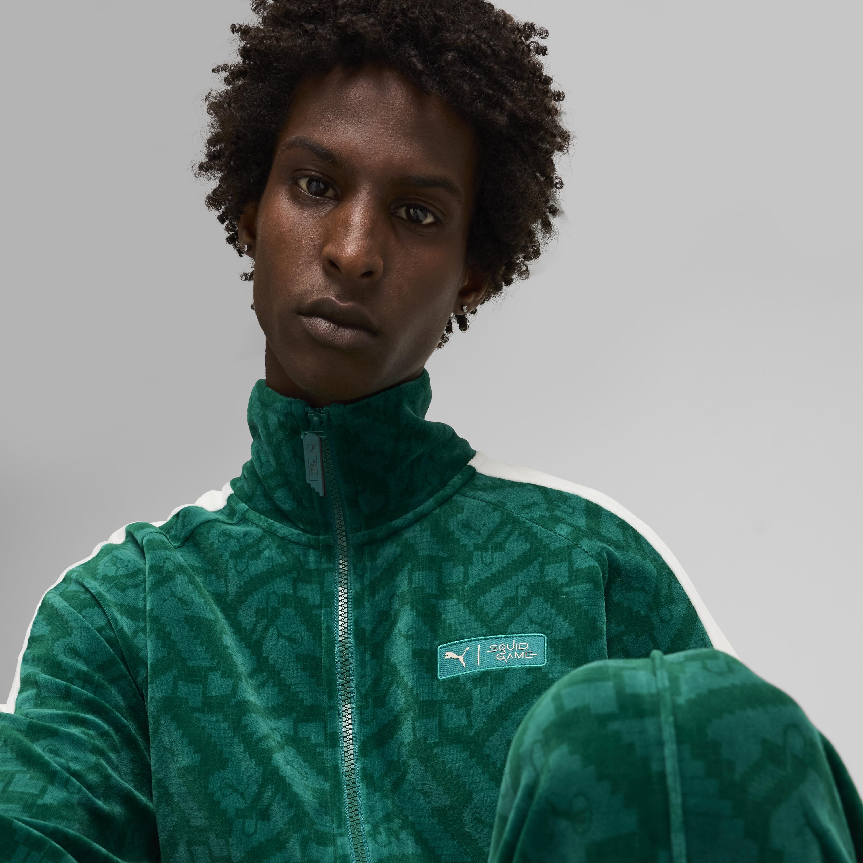 Puma - X SQUID GAME T7 ICONIC TRACK JACKET - Férfi melegítő pulóver