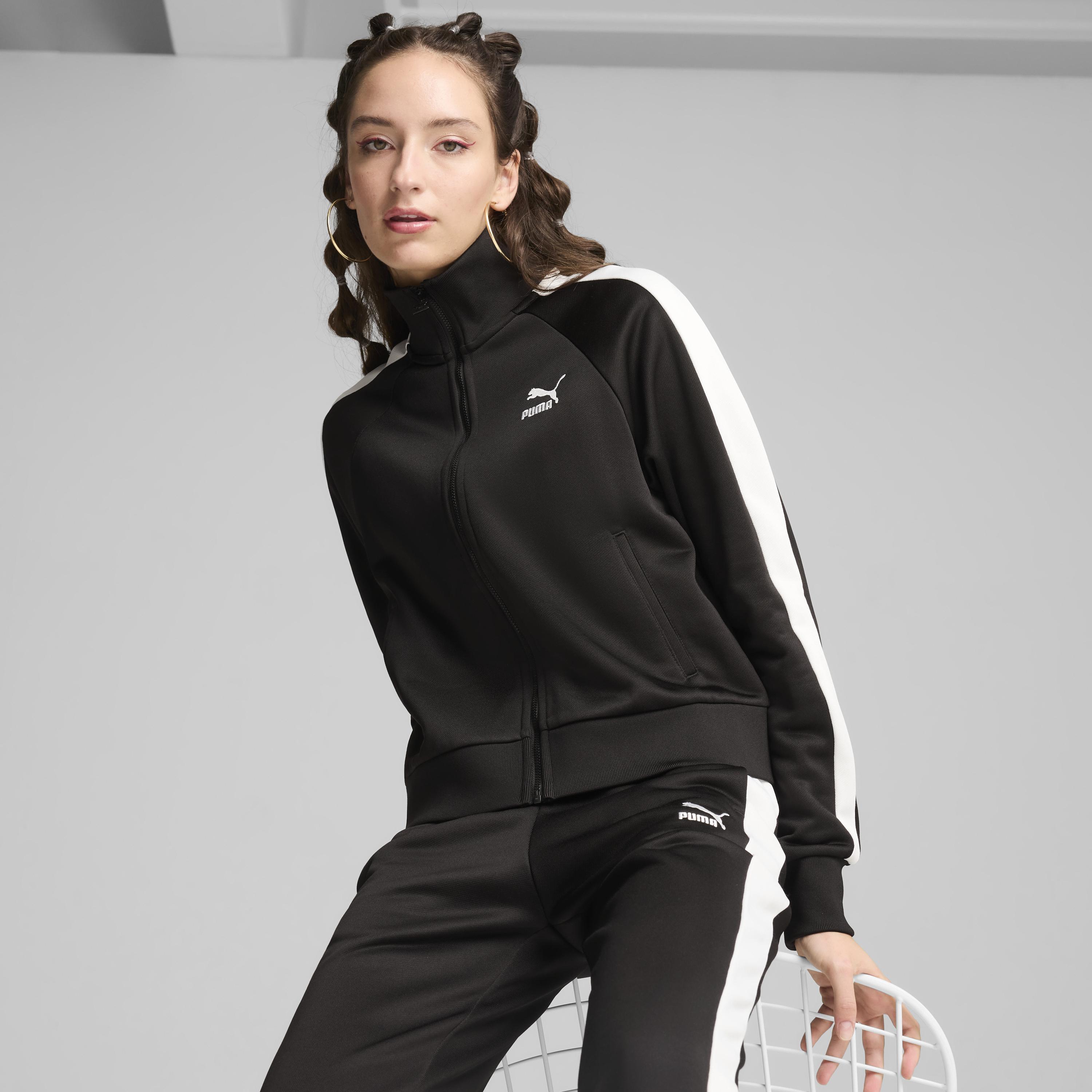 Puma - Iconic T7 Track Jacket / Puma Black - Női szabadidő pulóver